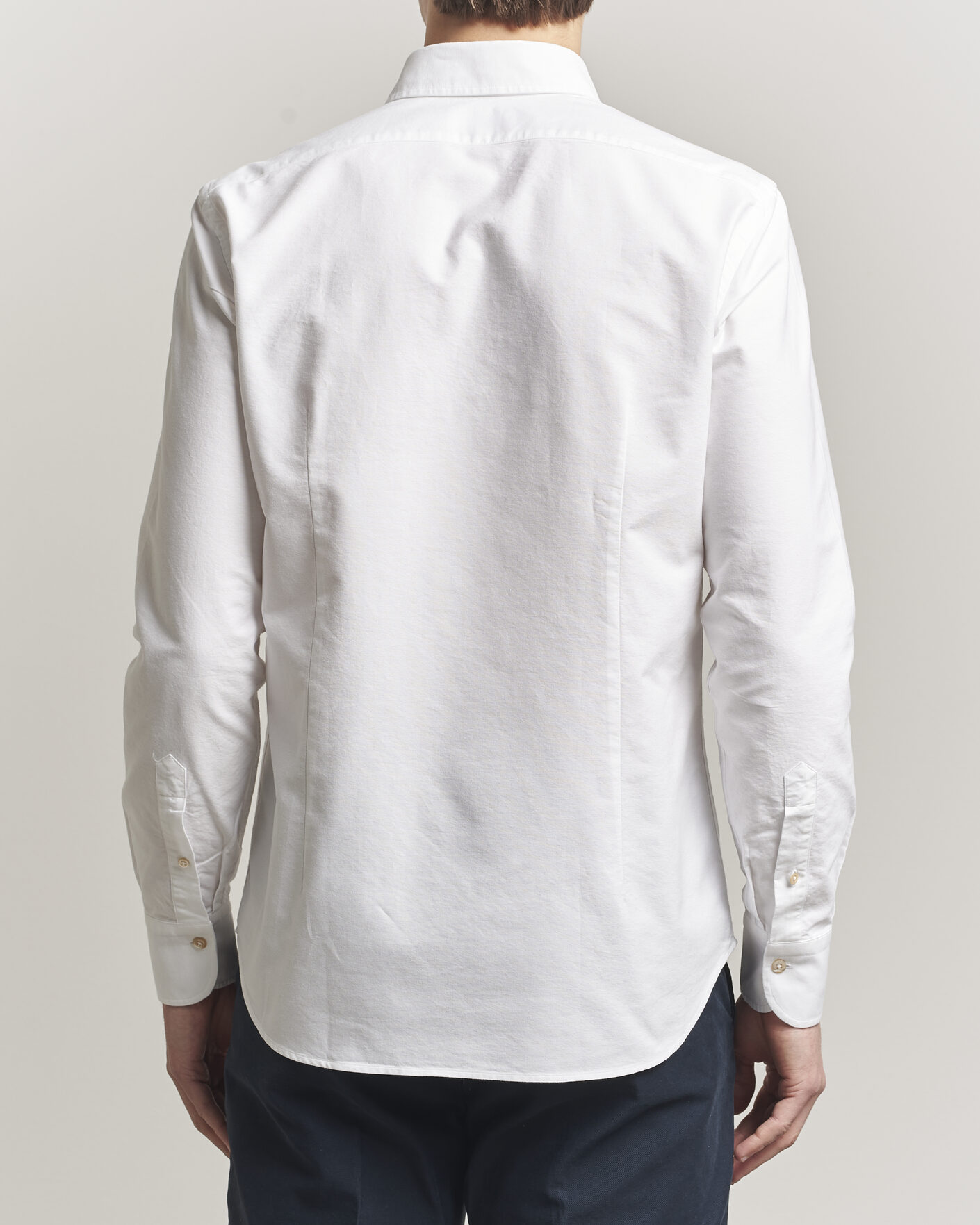 Homme | Chemises | Grigio | Oxford Button Down Shirt White