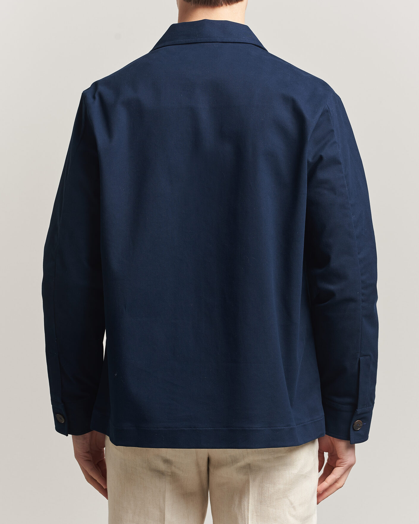 Homme | Manteaux Et Vestes | Grigio | Cotton Chore Jacket Navy