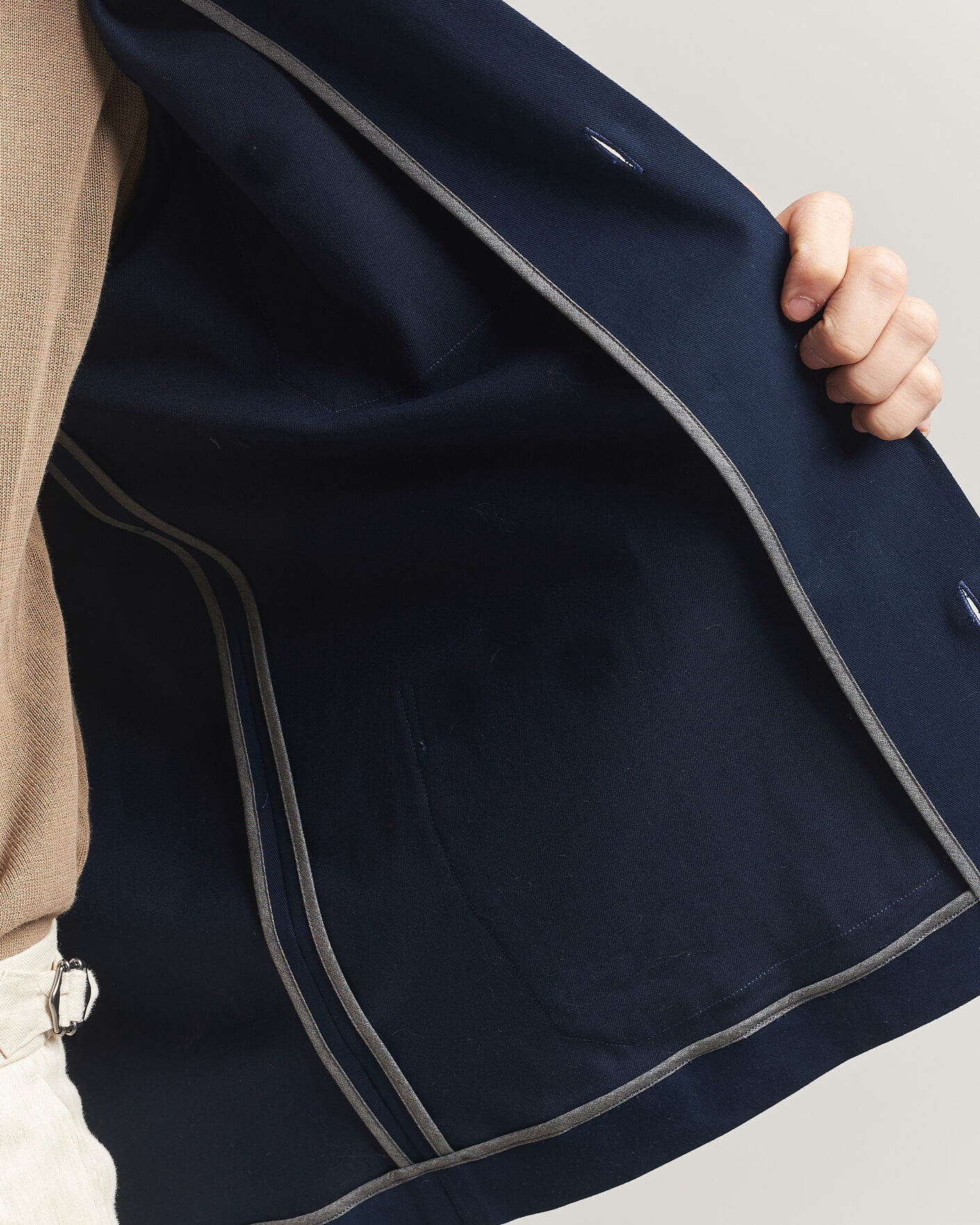 Homme | Manteaux Et Vestes | Grigio | Cotton Chore Jacket Navy