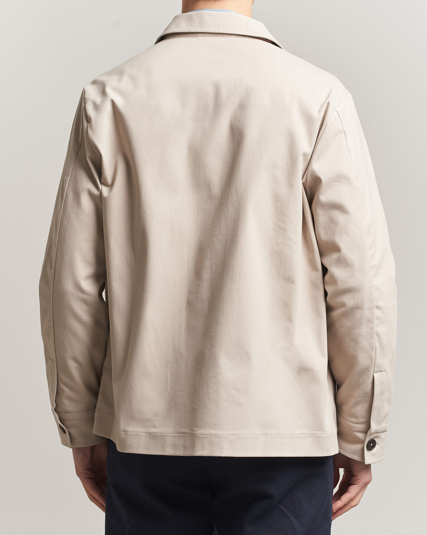 Homme | Manteaux Et Vestes | Grigio | Cotton Chore Jacket Beige