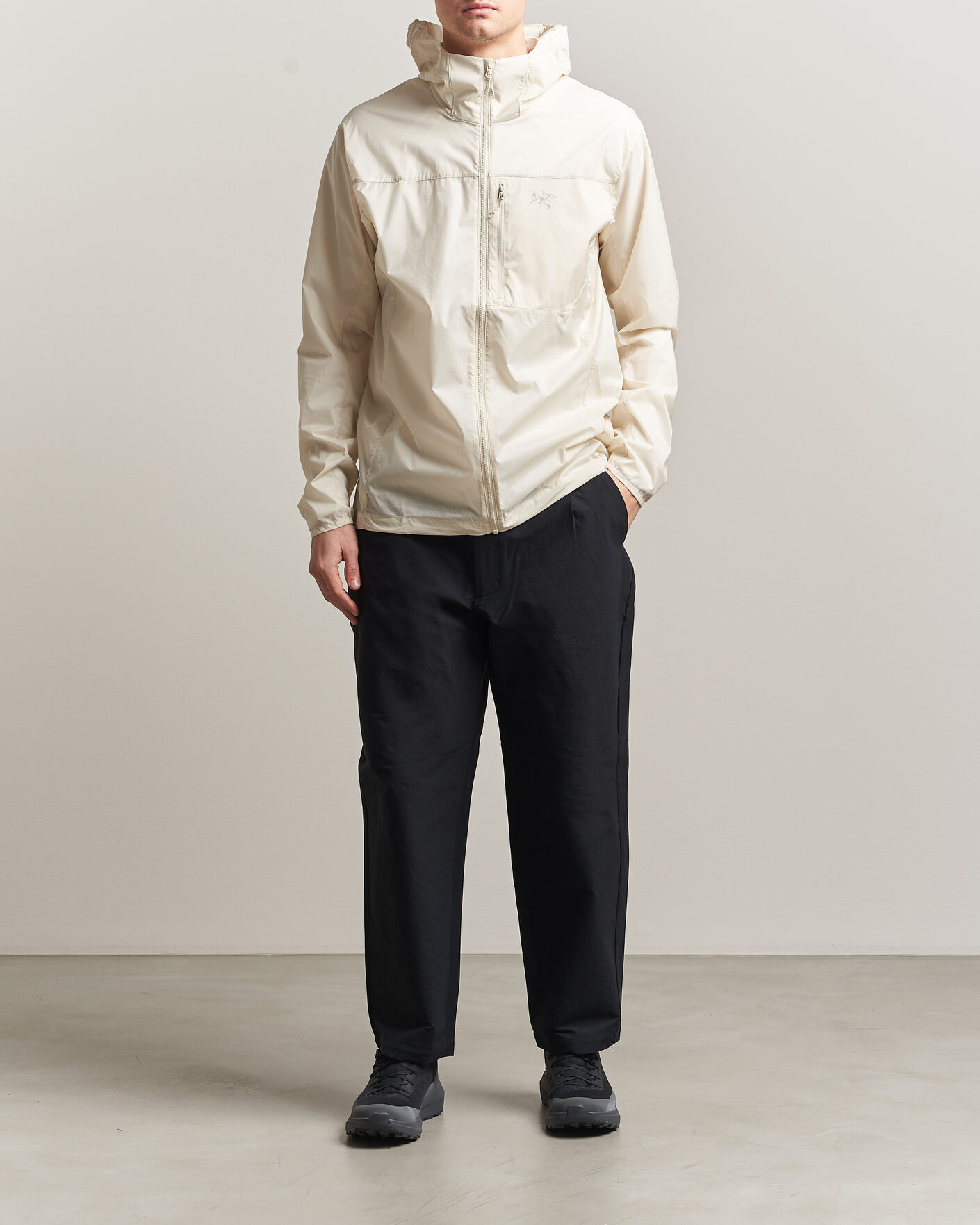 Homme | Manteaux Et Vestes | Arc'teryx | Squamish Lightweight Hooded Jacket Sea Salt