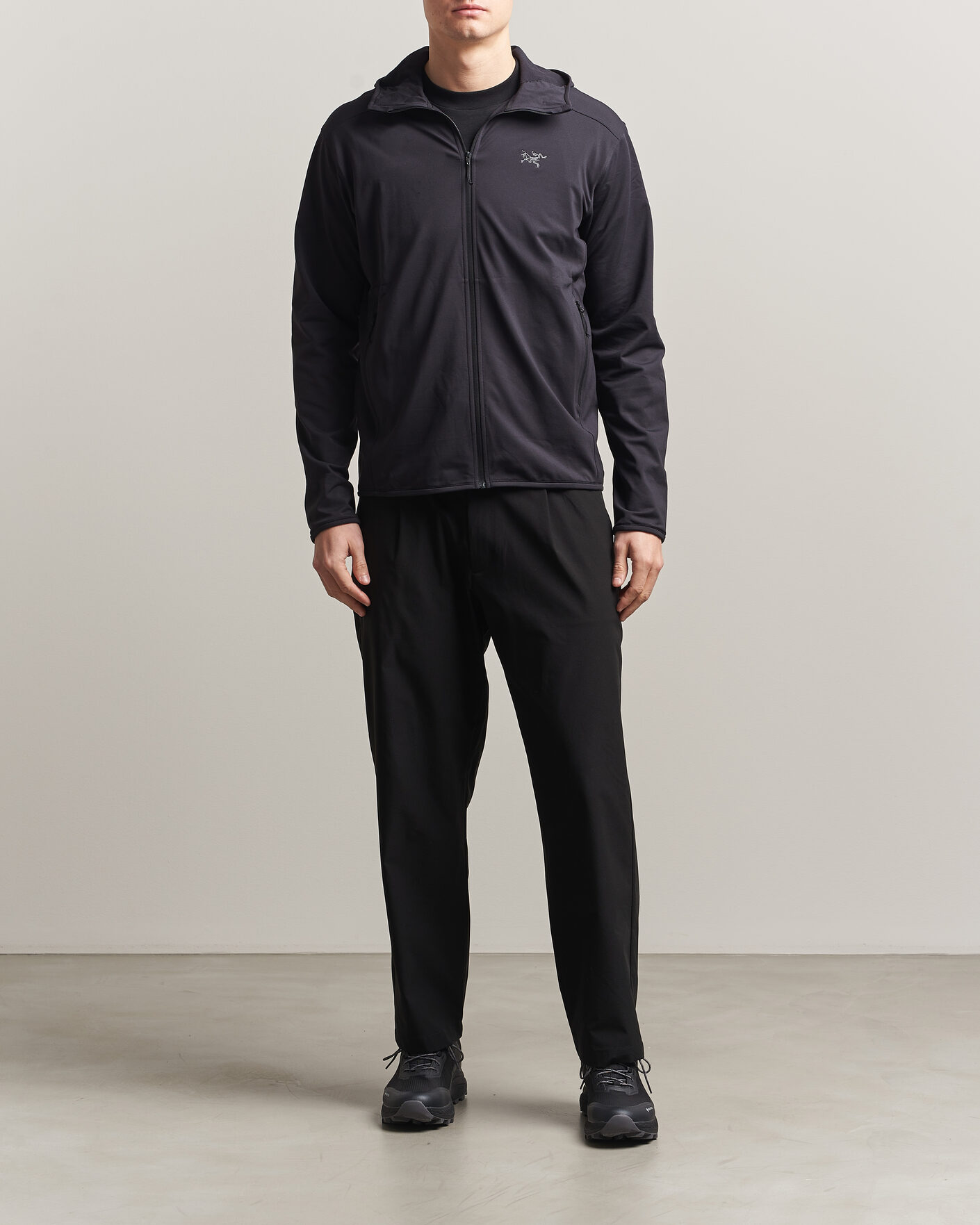 Homme | Pulls Et Tricots | Arc'teryx | Kyanite Lightweight Full Zip Hoodie Black