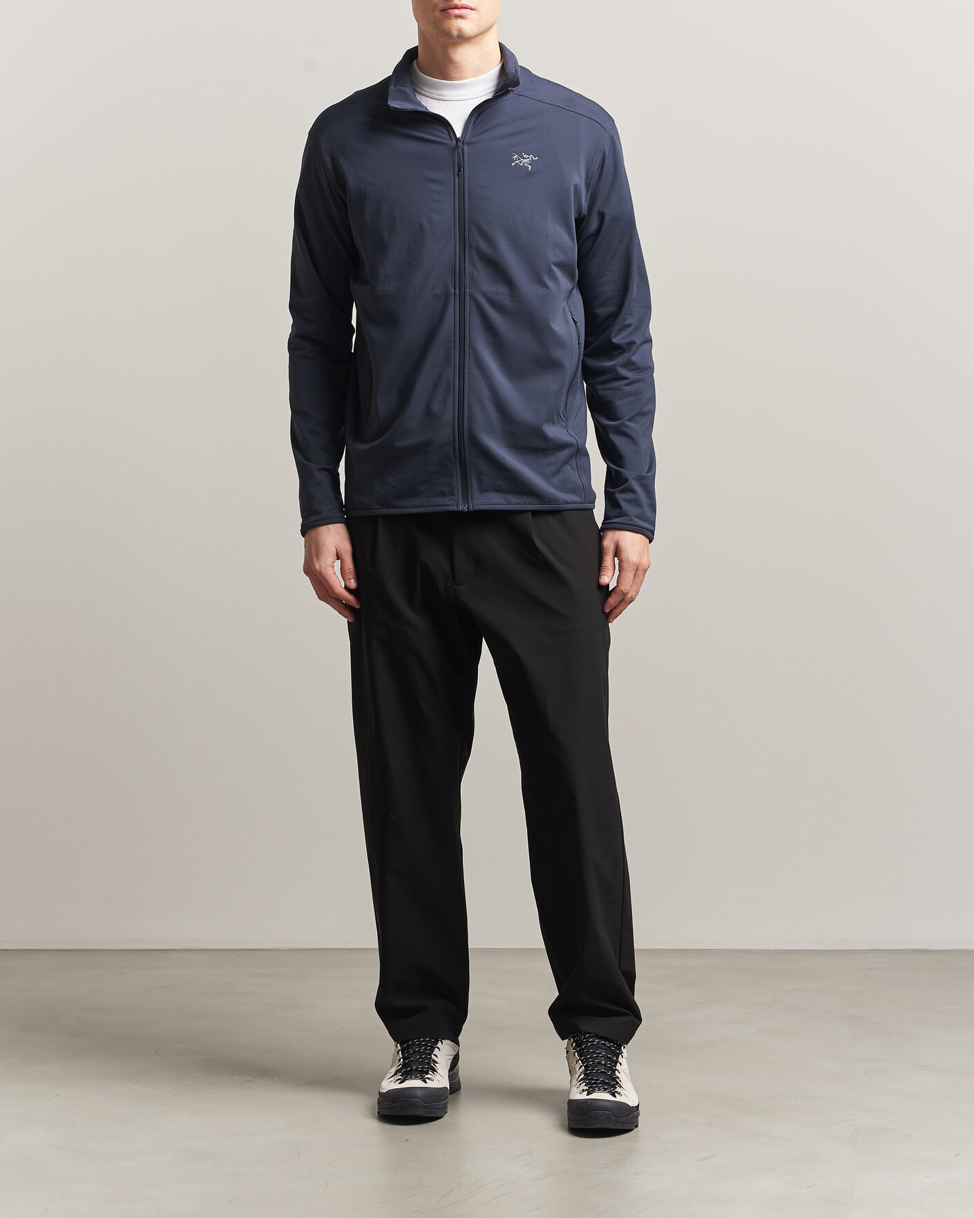 Homme | Pulls Et Tricots | Arc'teryx | Kyanite Lightweight Full Zip Black Sapphire