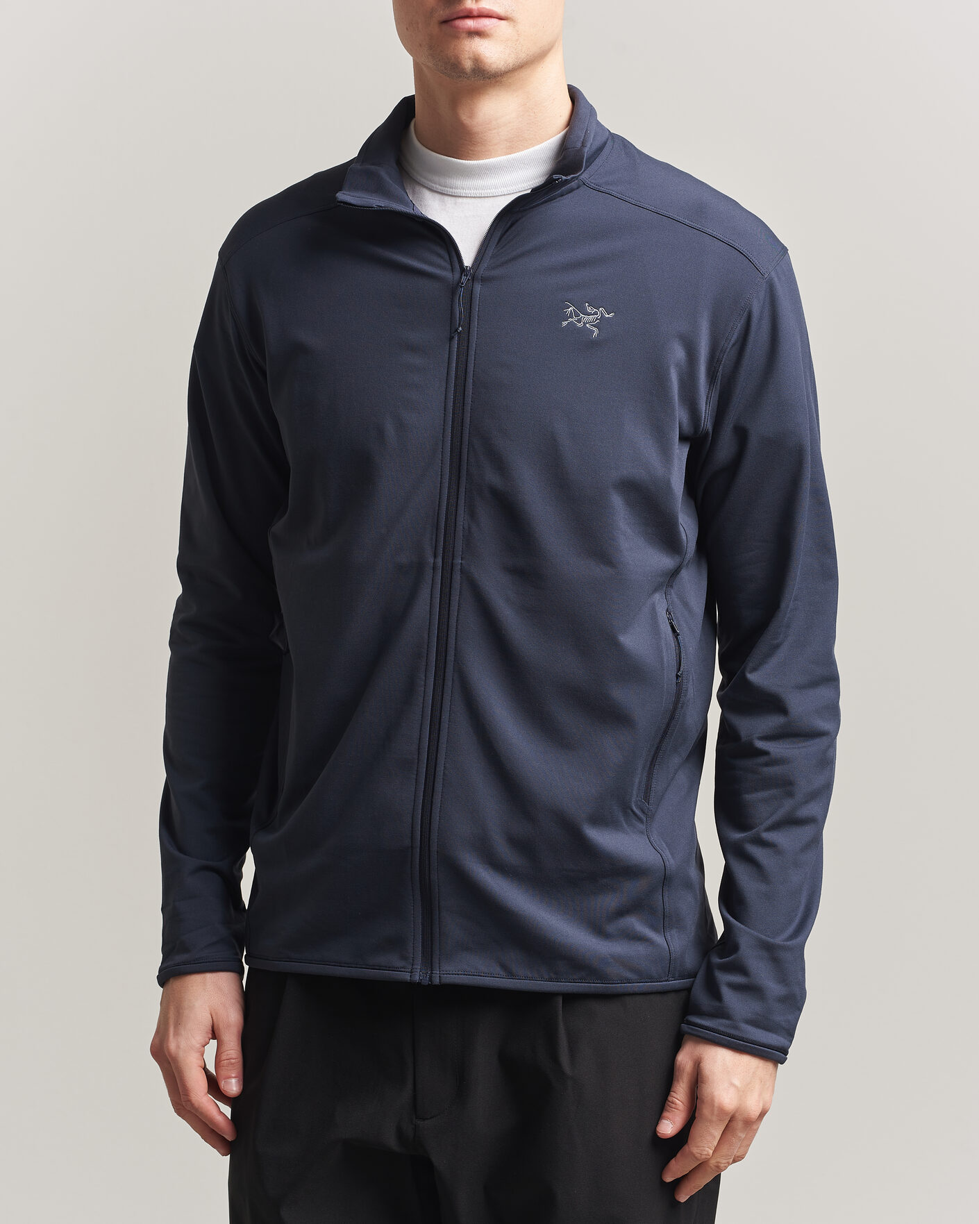 Homme | Pulls Et Tricots | Arc'teryx | Kyanite Lightweight Full Zip Black Sapphire