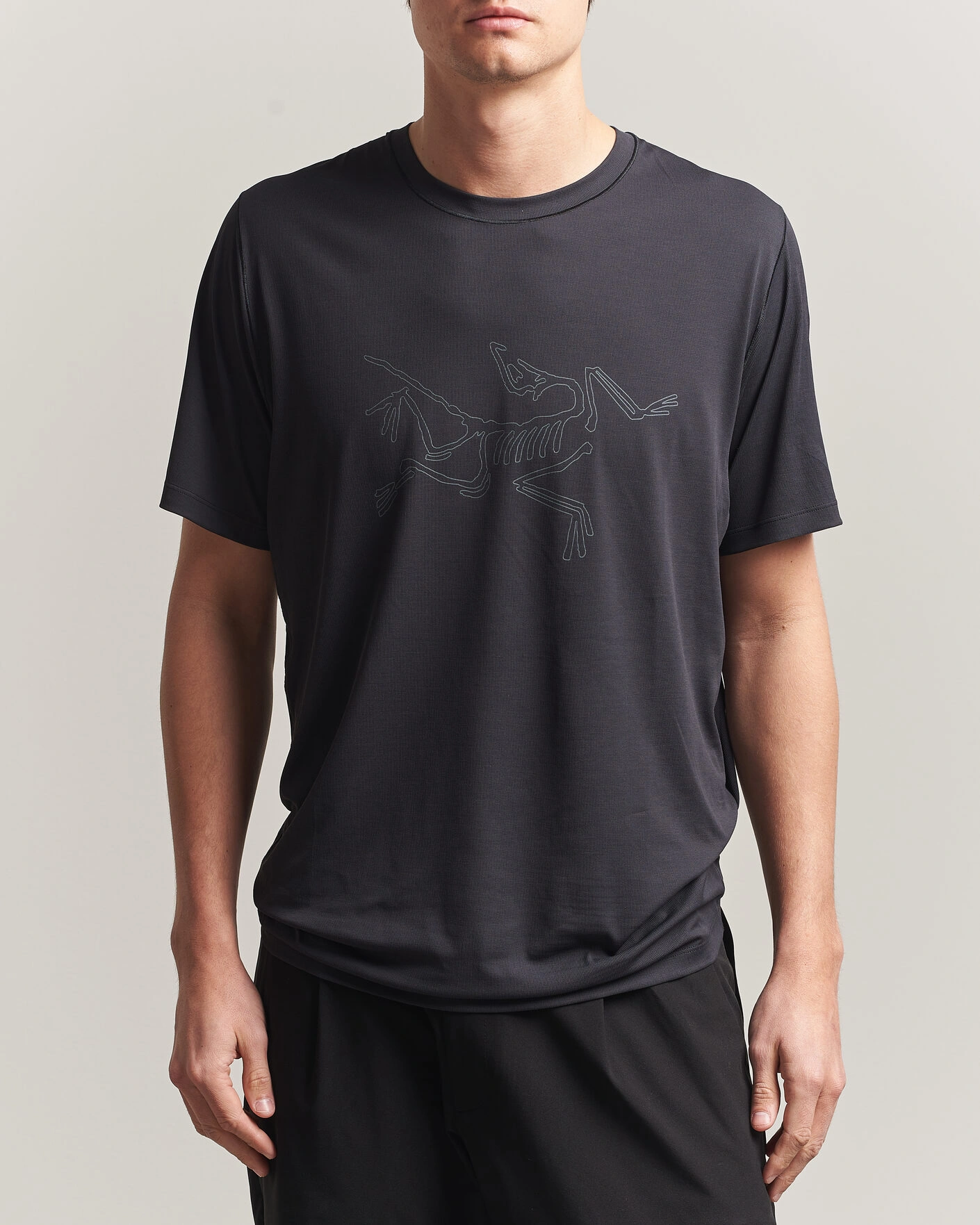 Homme | T-shirts | Arc'teryx | Cormac Bird Logo Crew Neck T-Shirt Black