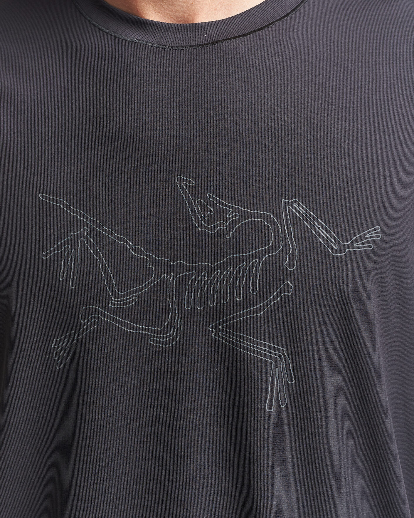 Homme | T-shirts | Arc'teryx | Cormac Bird Logo Crew Neck T-Shirt Black