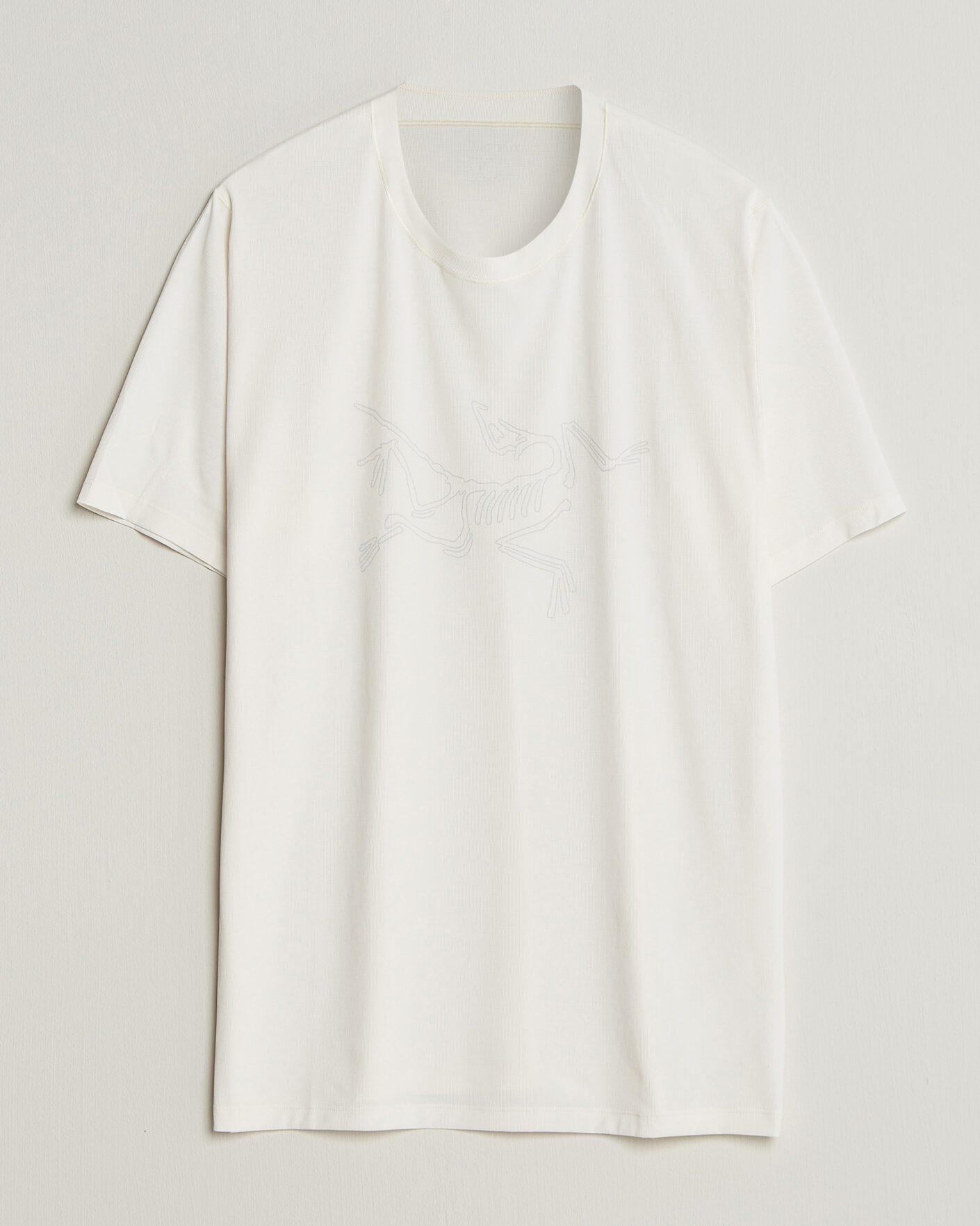 Homme | T-shirts | Arc'teryx | Cormac Bird Logo Crew Neck T-Shirt Arctic Silk