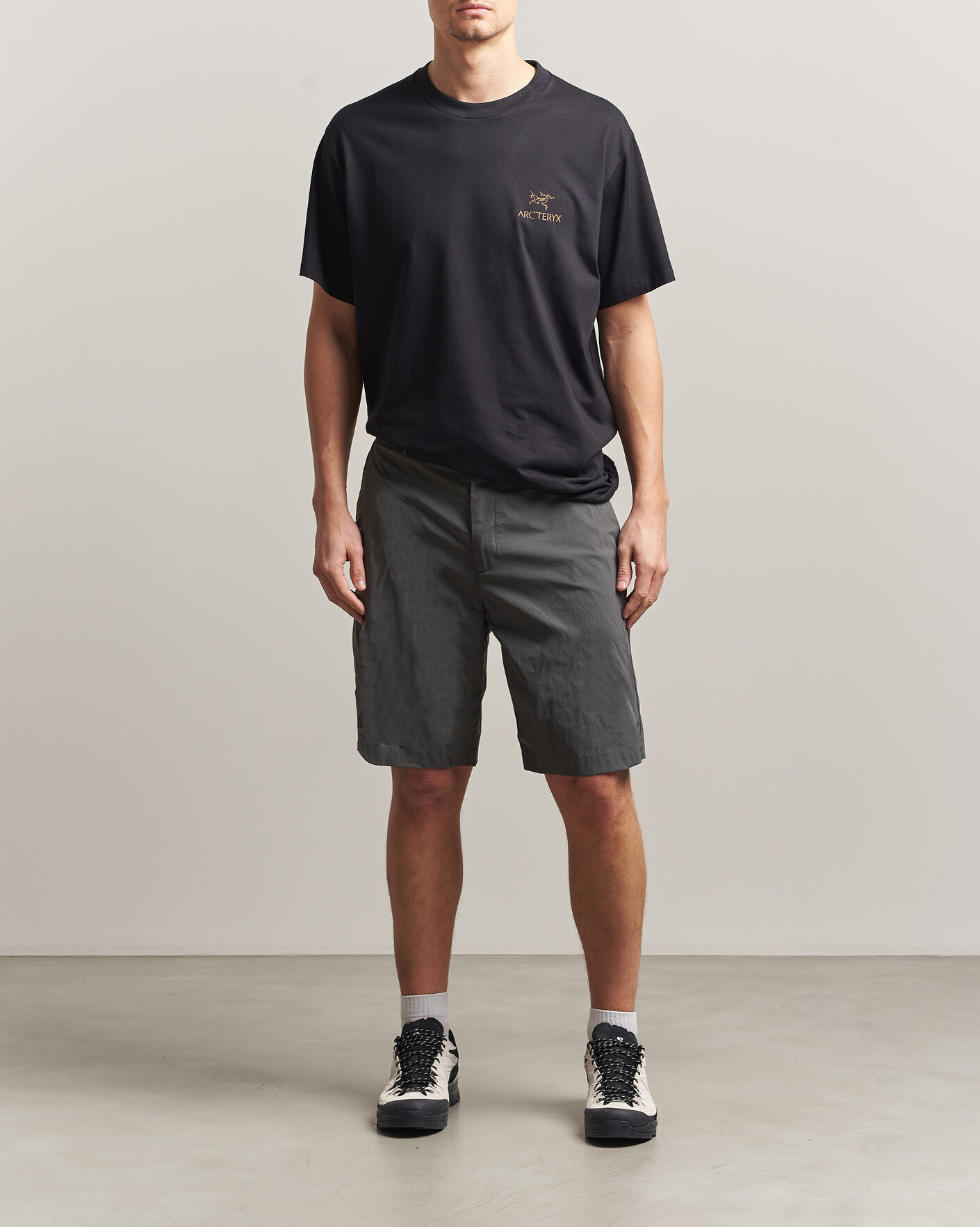Homme | T-shirts | Arc'teryx | Kragg Cotton Bird Word T-Shirt Black