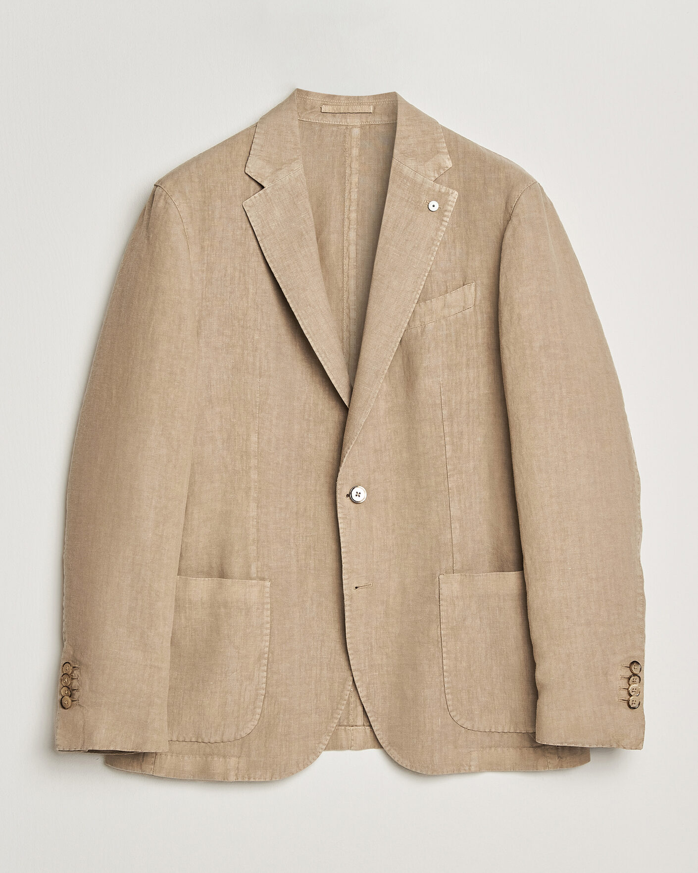 Homme | Blazers | L.B.M. 1911 | Jack Regular Fit Linen Blazer Taupe
