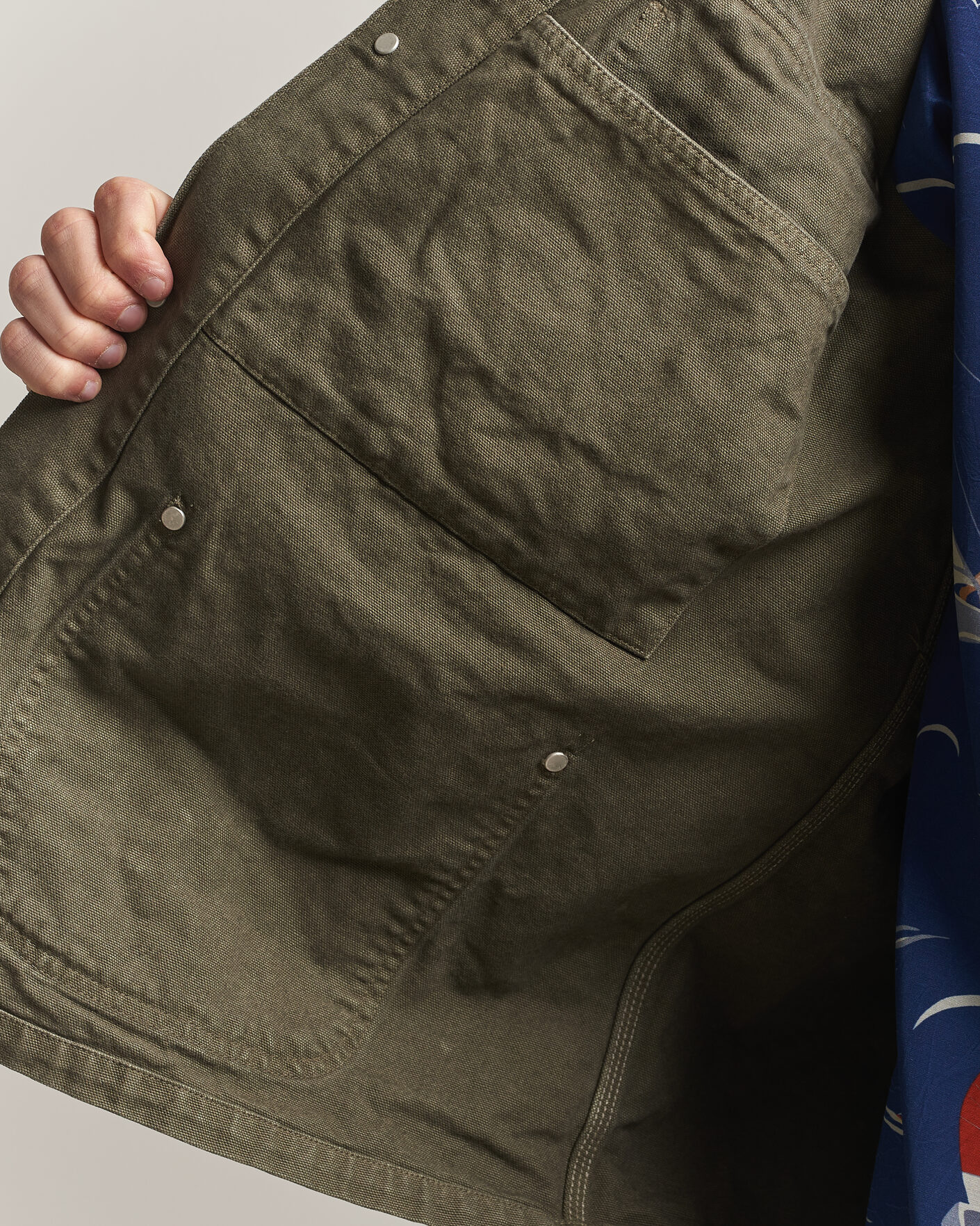 Homme | Manteaux Et Vestes | orSlow | Oxford Coverall Chore Jacket Army Green