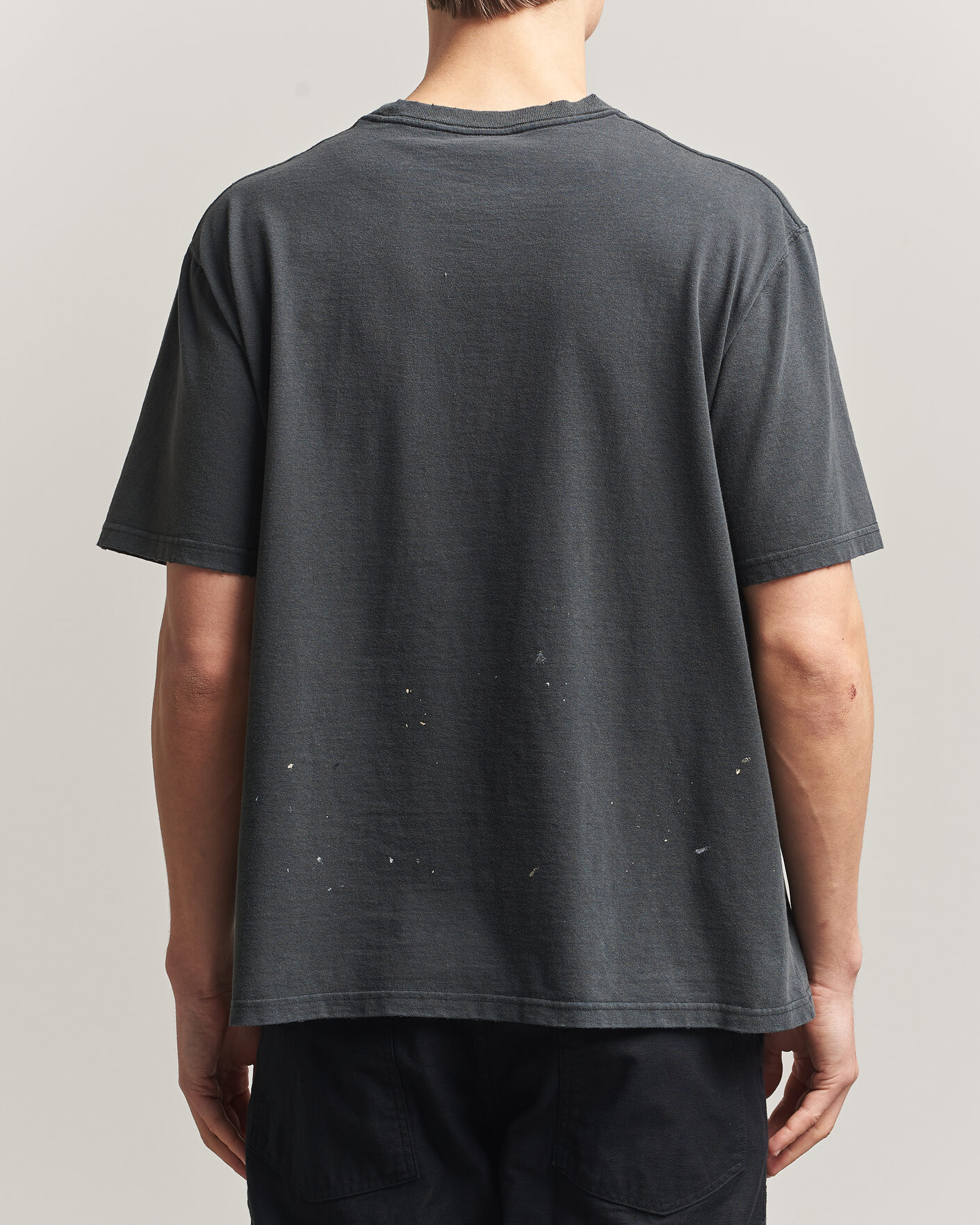 Homme | T-shirts | orSlow | Vintage Skull Print T-Shirt Black