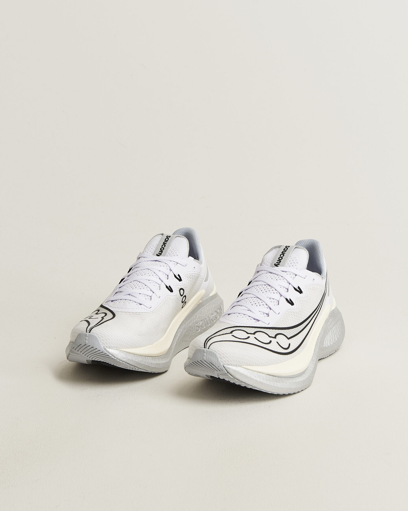 Homme | Chaussures De Running | Saucony | Endorphin Pro 5 White/Black