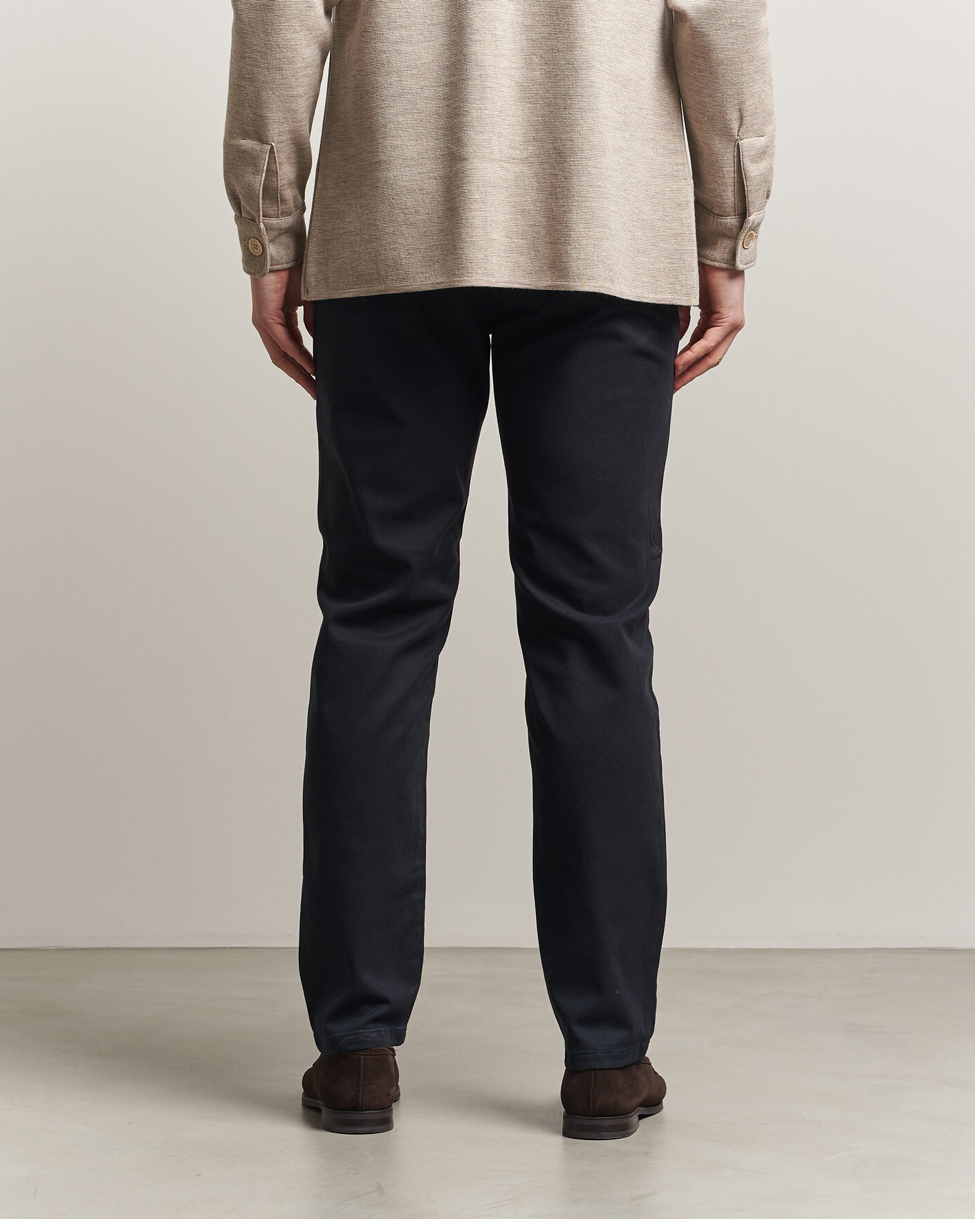 Homme | Pantalons | Oscar Jacobson | Slim Fit 5-Pocket Chino  Navy