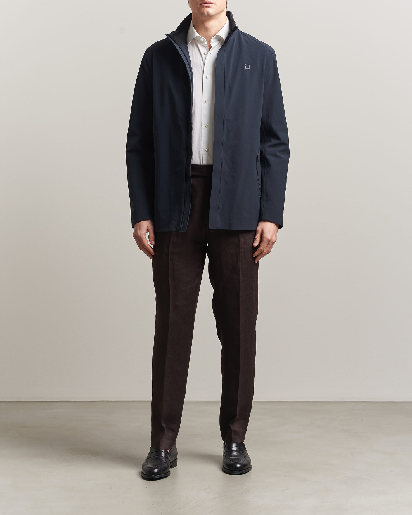 Homme | Manteaux Et Vestes | UBR | Vektor Waterproof Jacket Navy