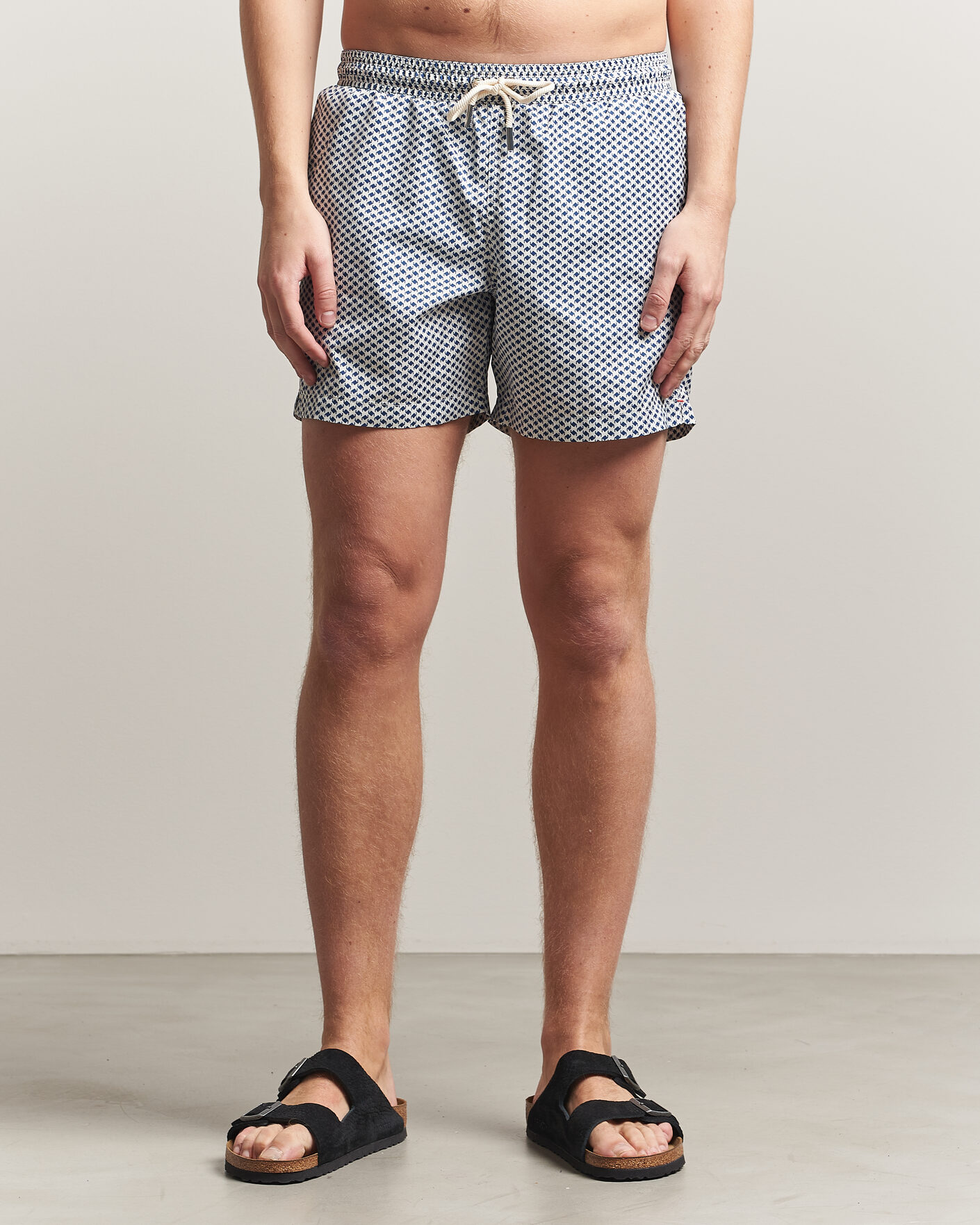 Homme | Maillots De Bain | Orlebar Brown | Boxer Modula Drawstring Swim Shorts Nova Blue