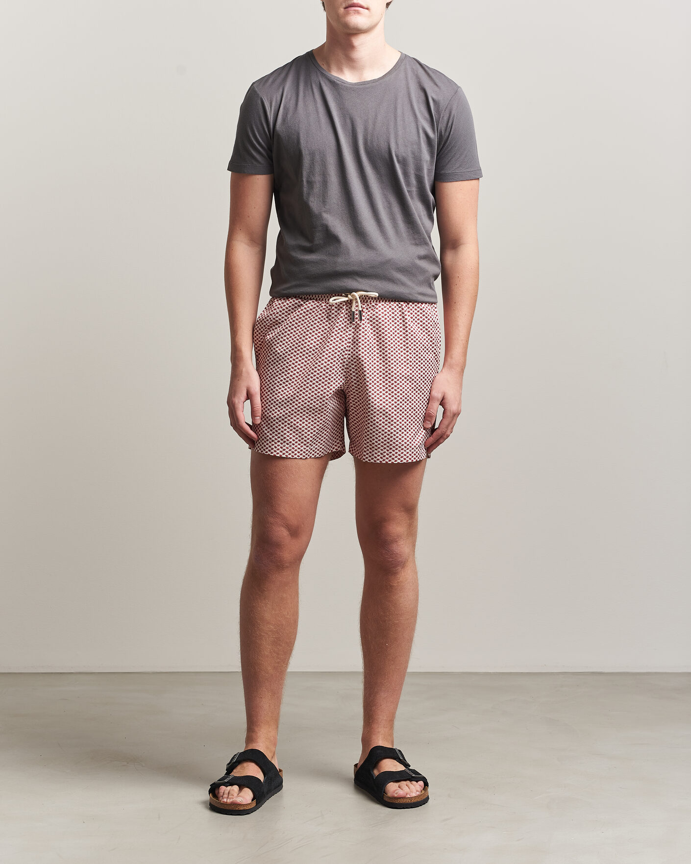 Homme | Maillots De Bain | Orlebar Brown | Boxer Modula Drawstring Swim Shorts Vermillion