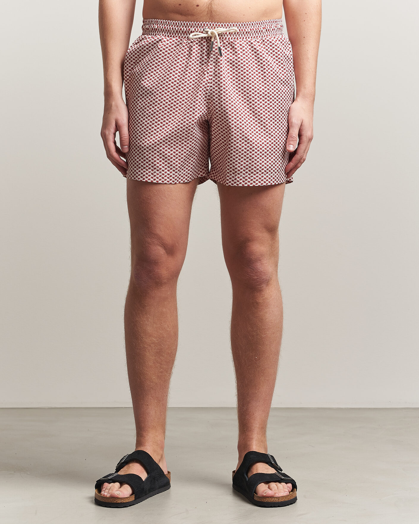 Homme | Maillots De Bain | Orlebar Brown | Boxer Modula Drawstring Swim Shorts Vermillion