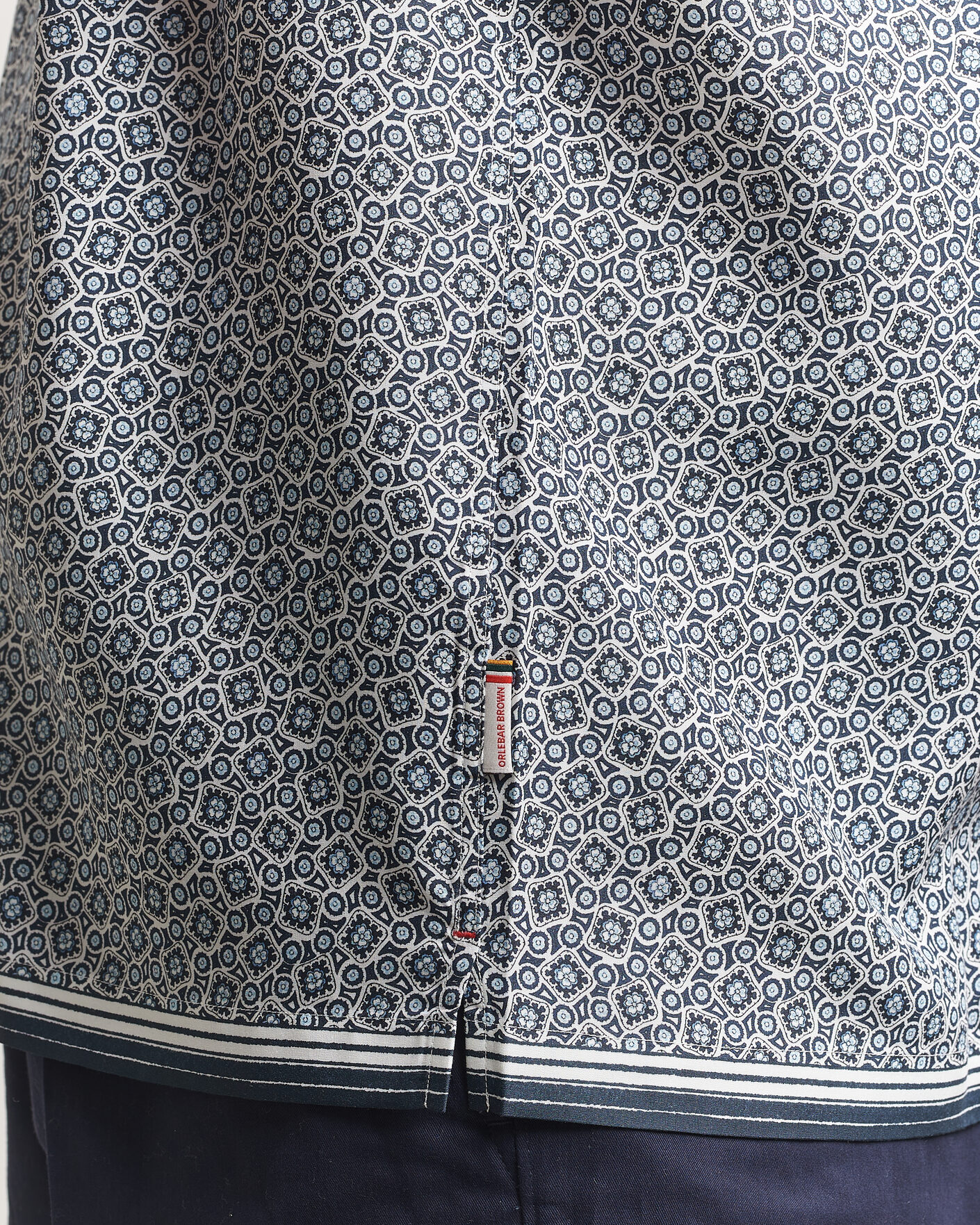 Homme | Chemises | Orlebar Brown | Maitan Lyocel Petola Shirts Night Iris