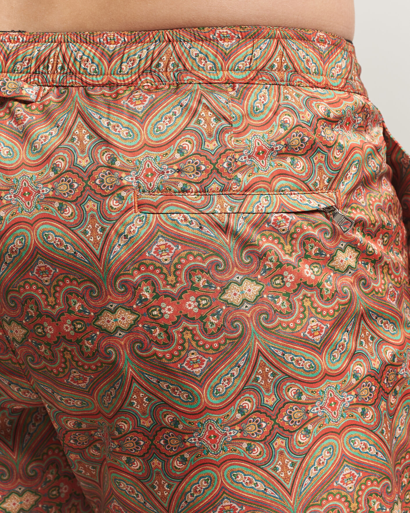 Homme | Maillots De Bain | Orlebar Brown | Bulldog Drawcord Carnival Swim Shorts Vermillion