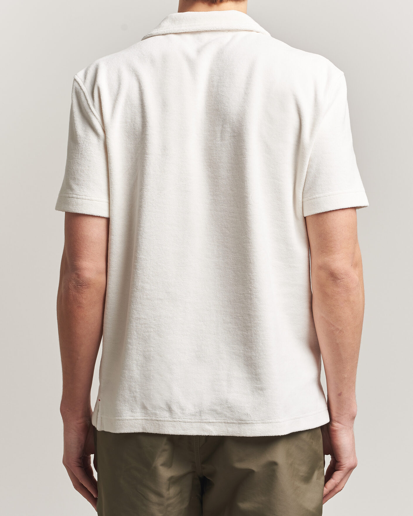 Homme | Polos | Orlebar Brown | Terry Resort Polo Thasos Beach