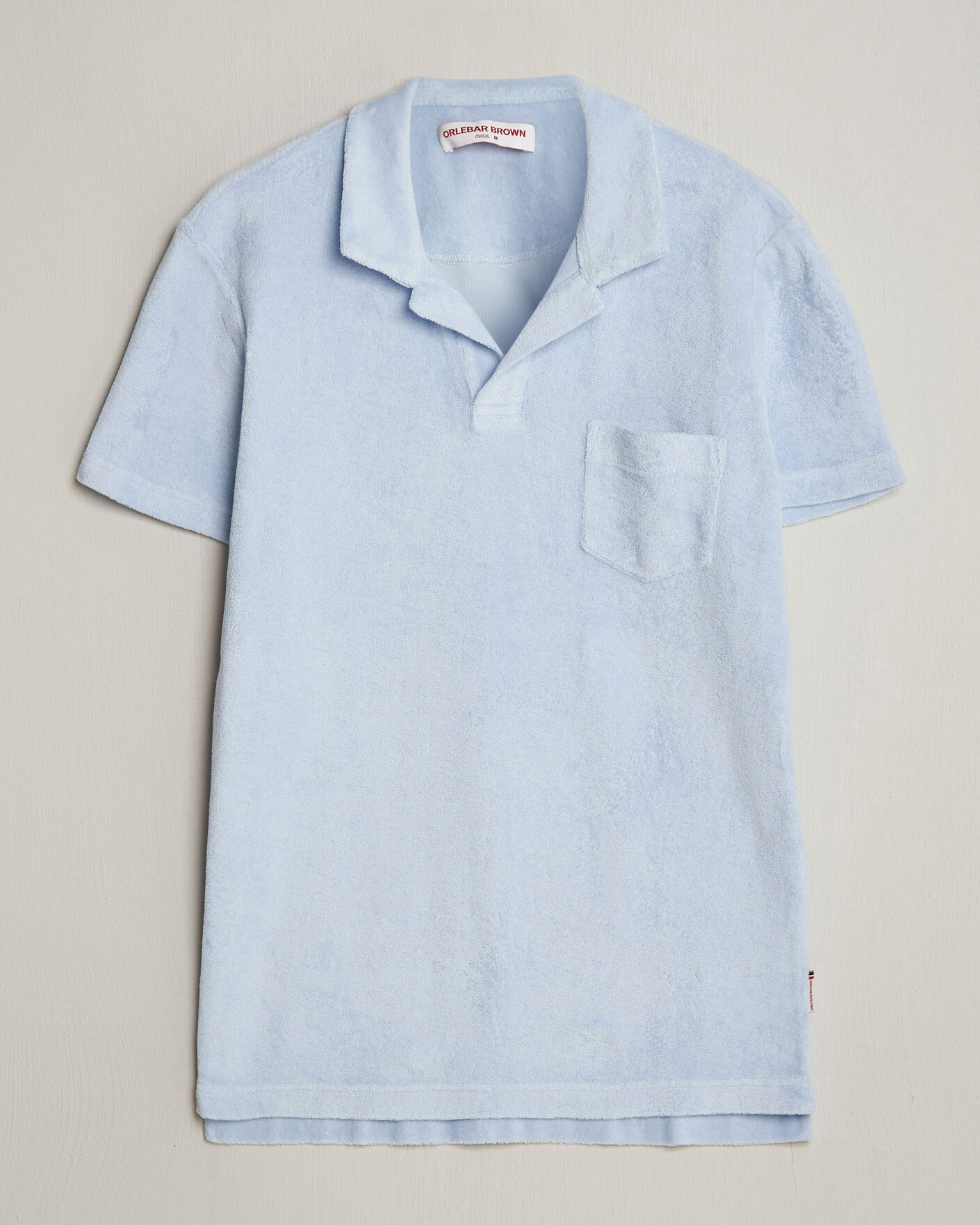 Homme | Polos | Orlebar Brown | Terry Polo Surfside Blue