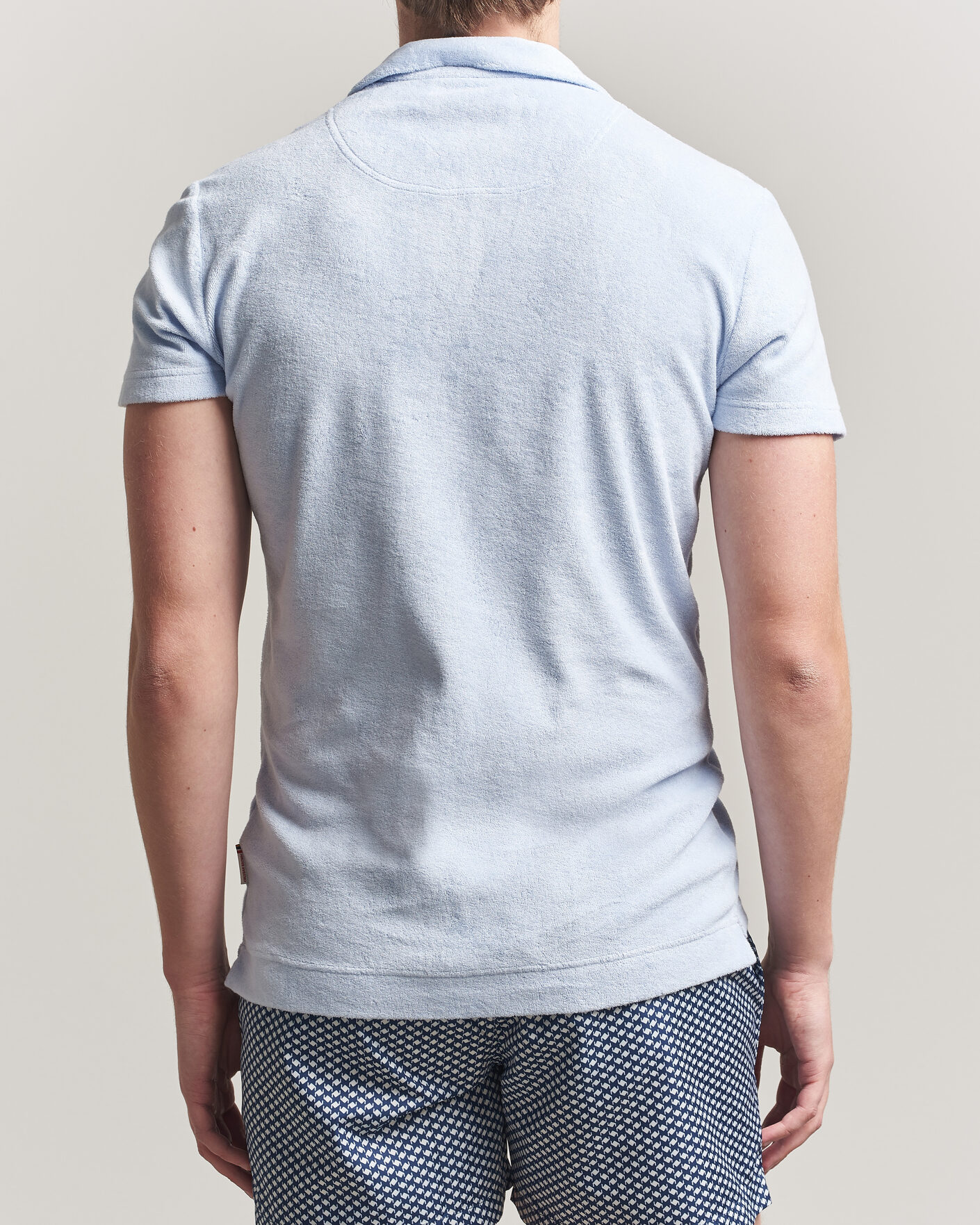 Homme | Polos | Orlebar Brown | Terry Polo Surfside Blue