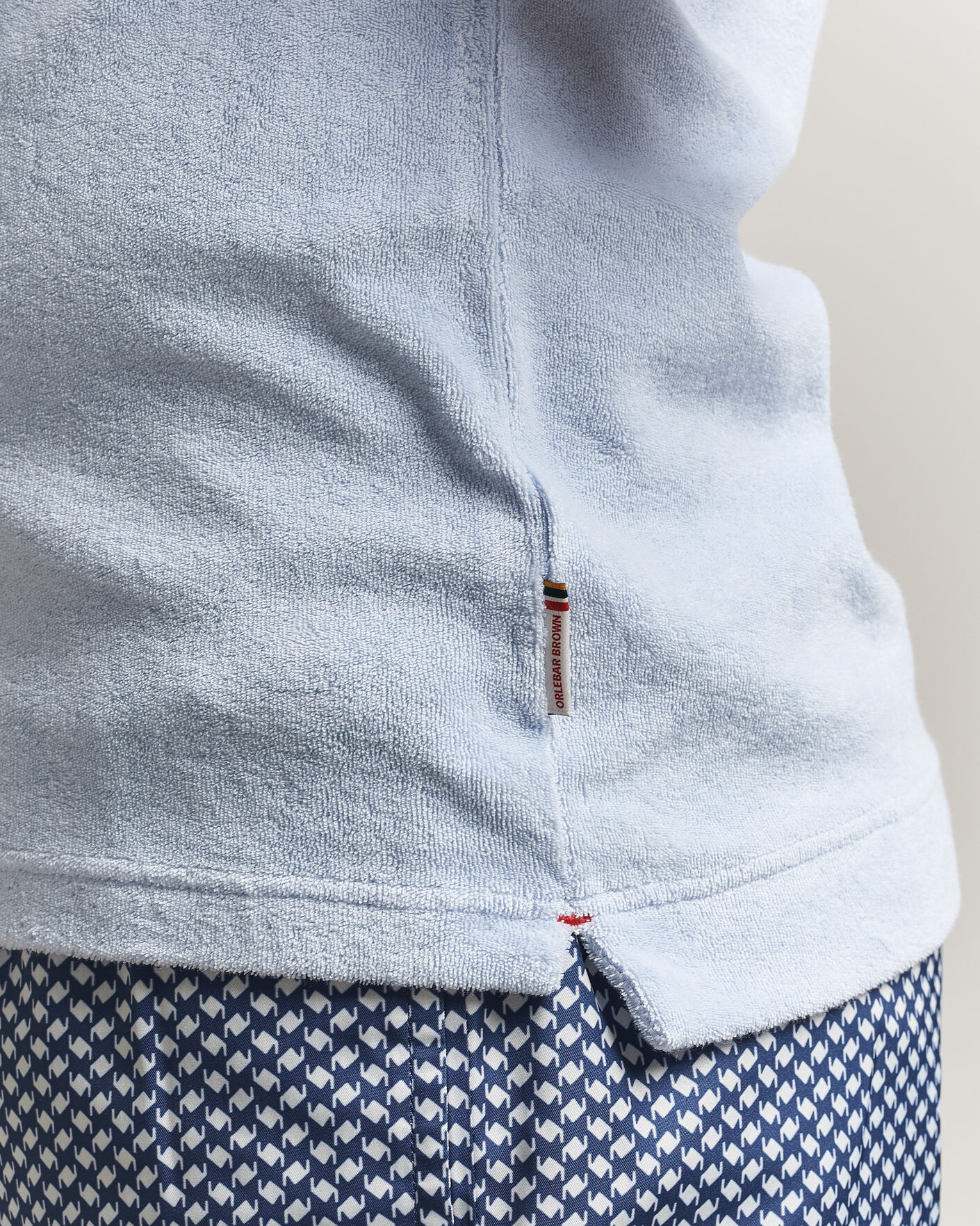 Homme | Polos | Orlebar Brown | Terry Polo Surfside Blue