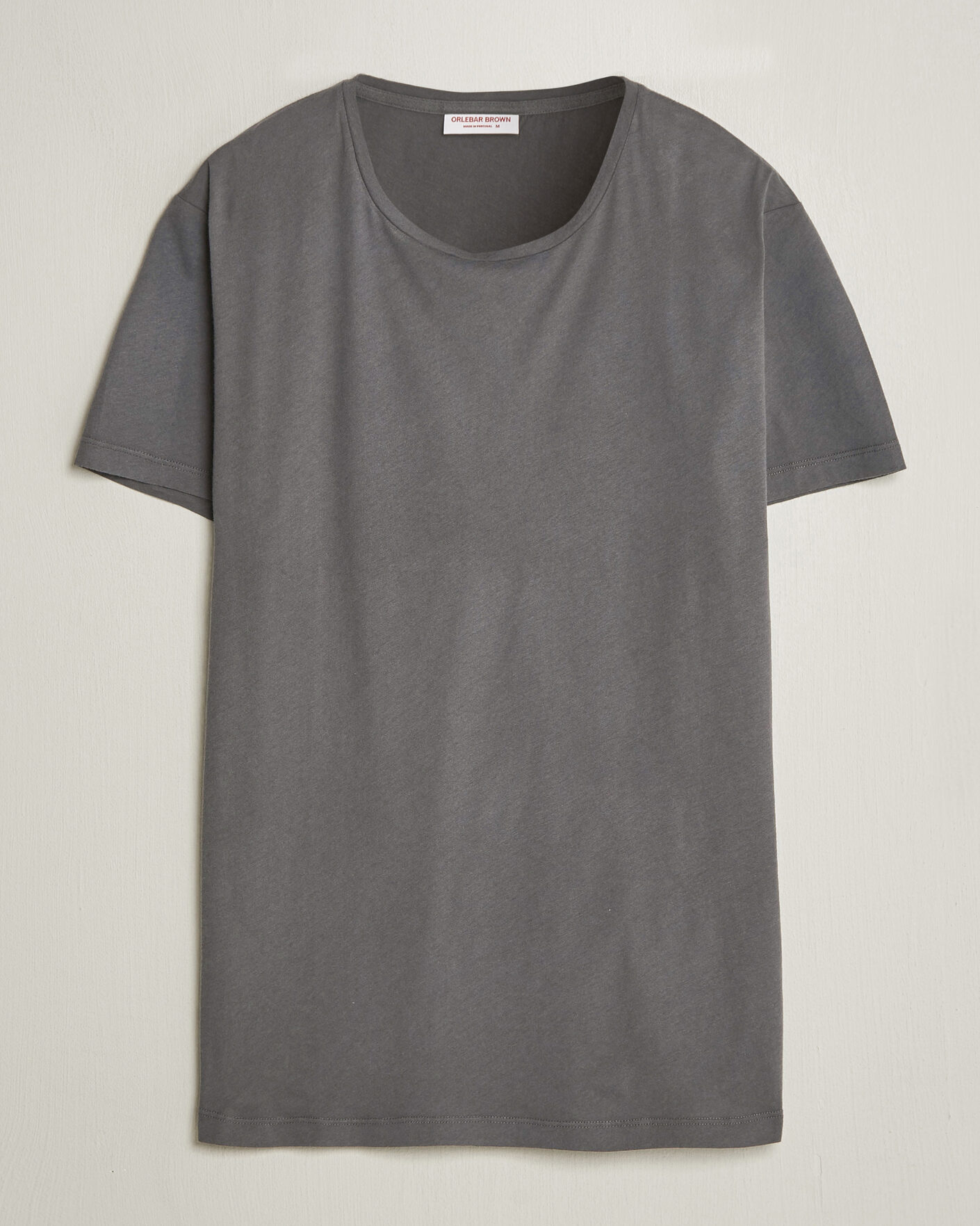 Homme | T-shirts | Orlebar Brown | OB Crew T-Shirt Elephant Grey