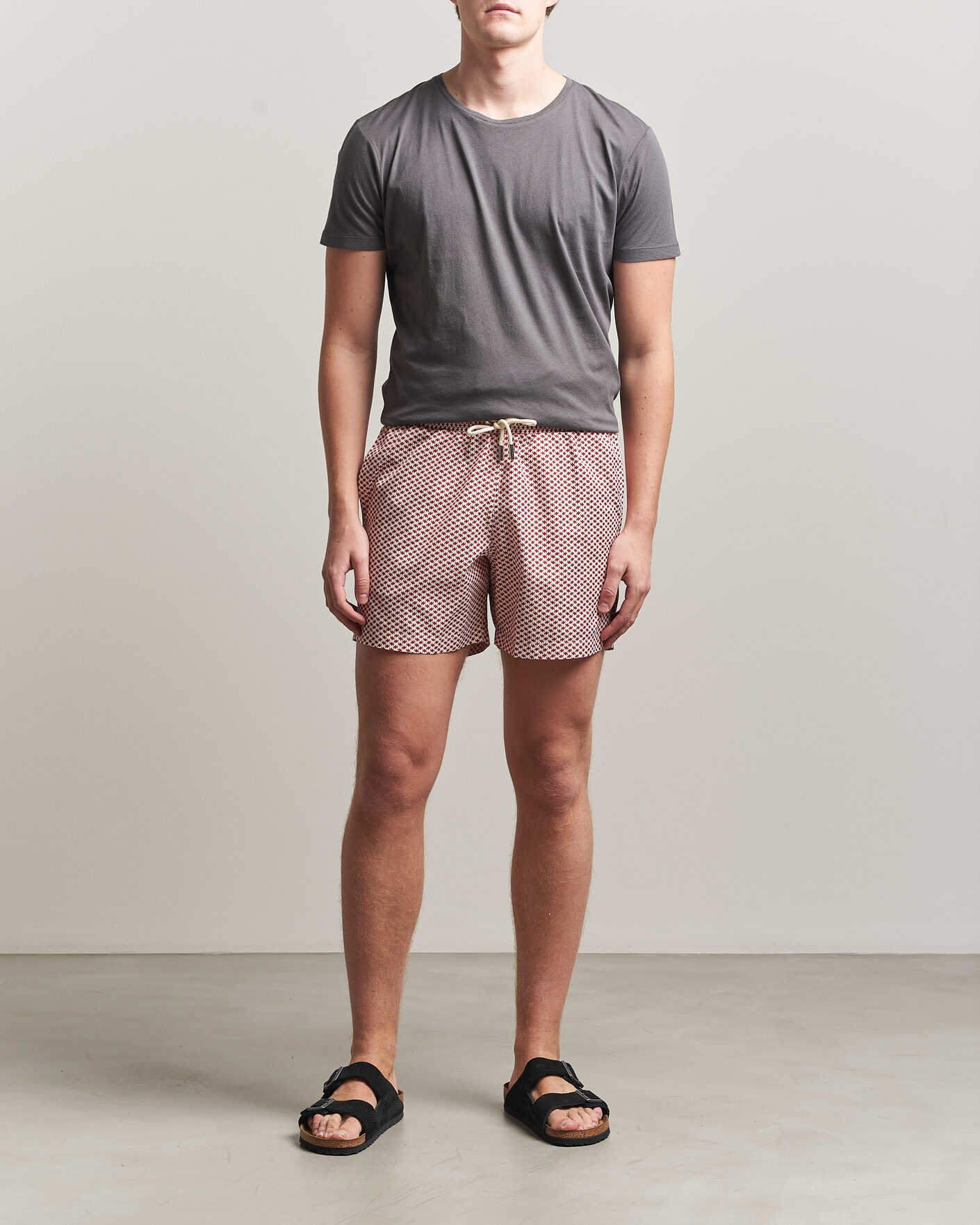Homme | T-shirts | Orlebar Brown | OB Crew T-Shirt Elephant Grey