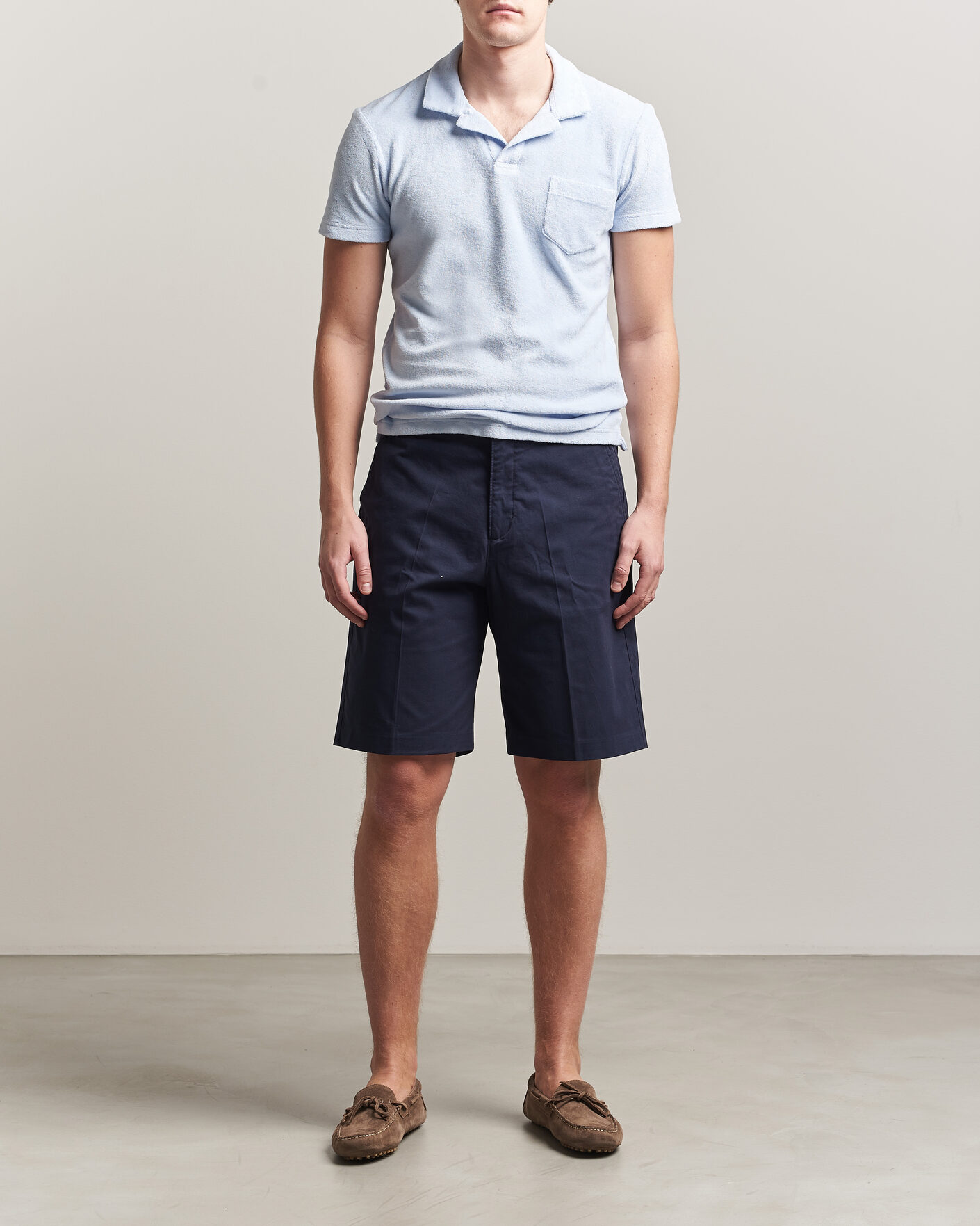 Homme | Shorts | Orlebar Brown | Laurent Cotton Shorts Night Iris