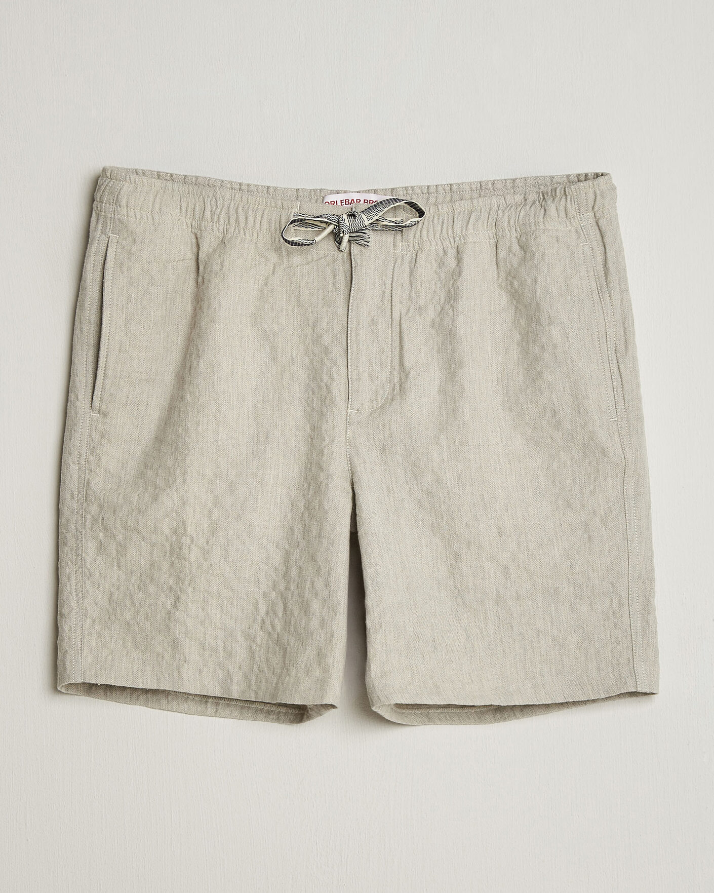 Homme | Shorts | Orlebar Brown | Alex Sereno Herringbone Shorts Light Dijon