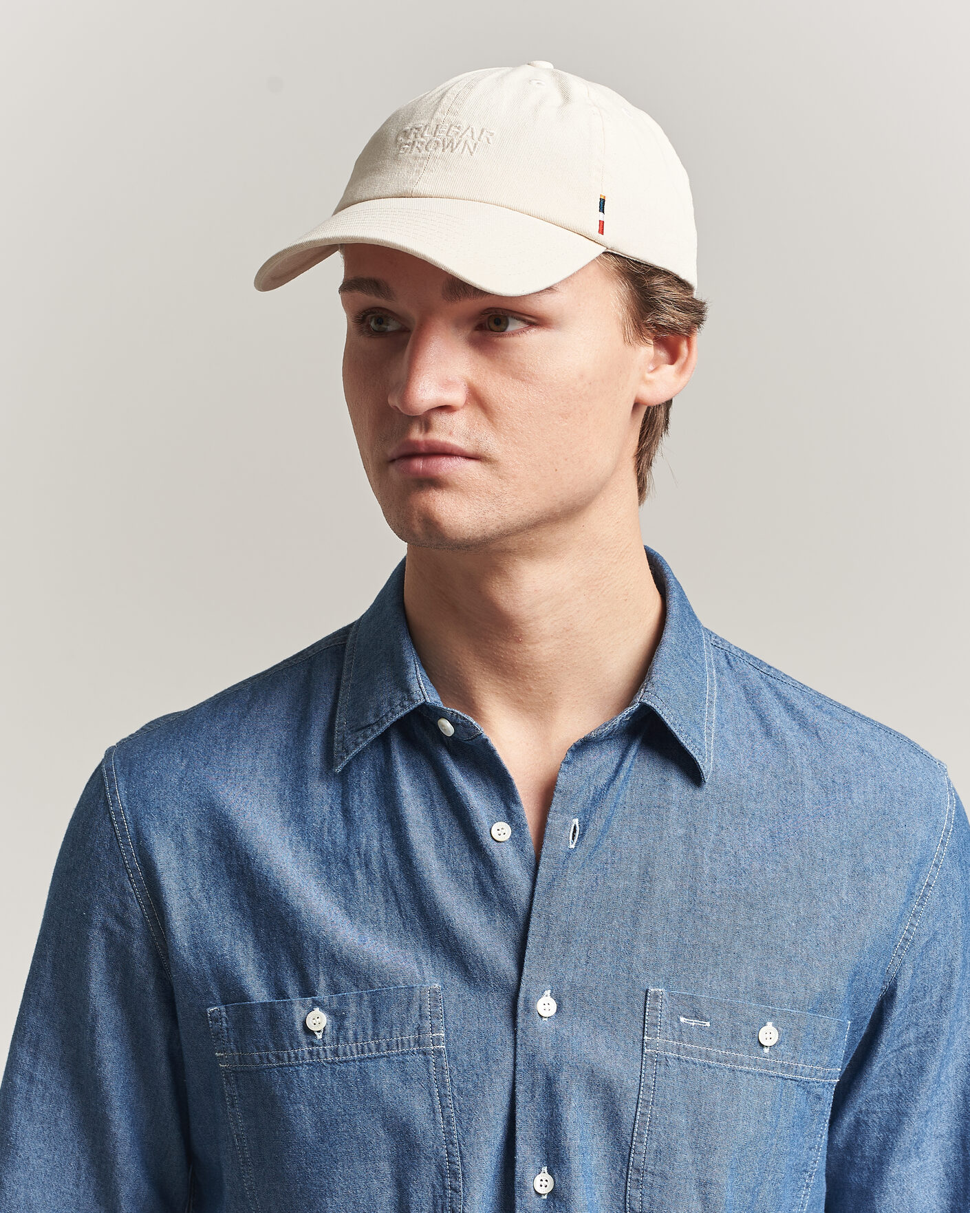 Homme | Bobs Et Casquettes | Orlebar Brown | Berney Cotton Cap Chai