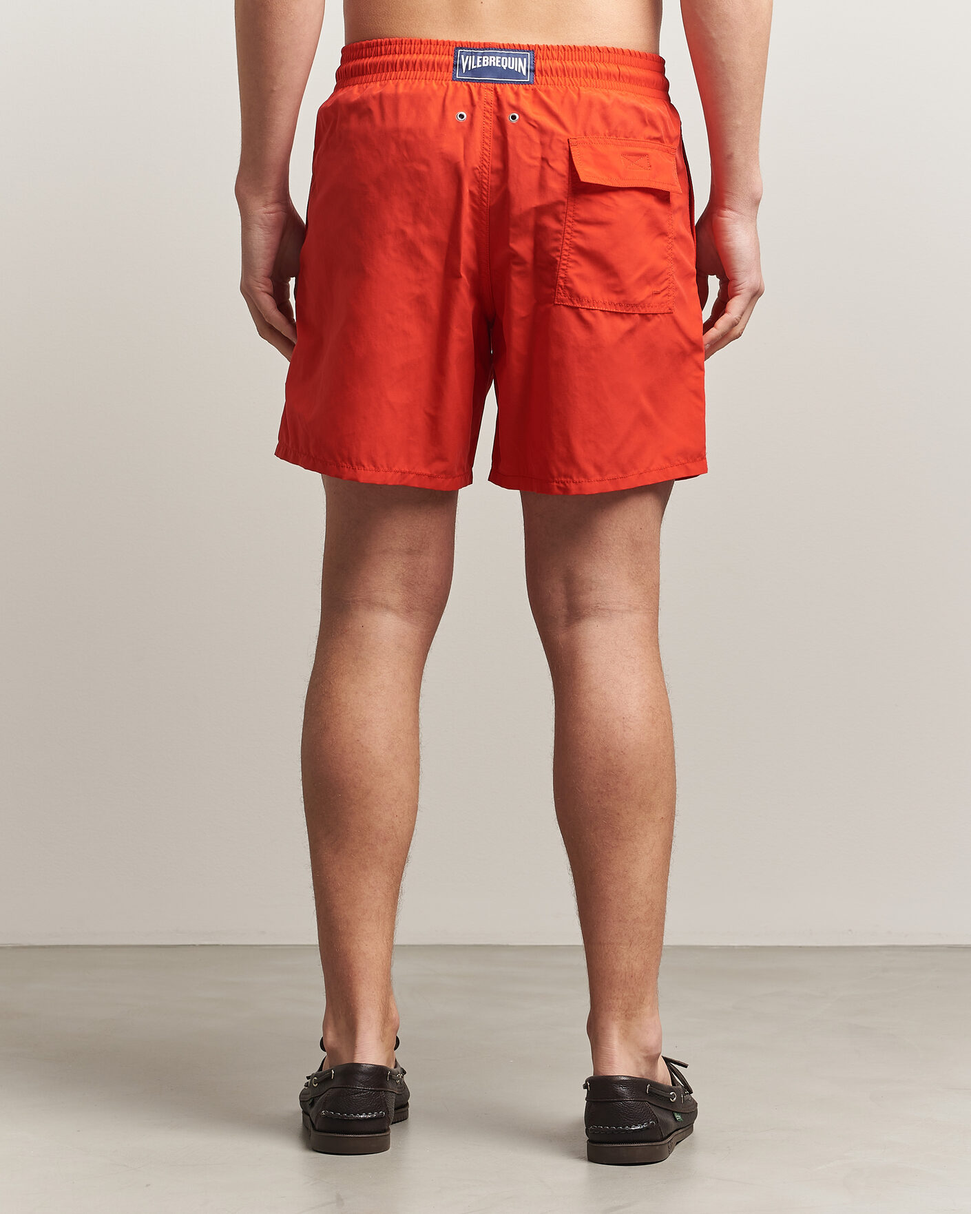Homme | Maillots De Bain | Vilebrequin | Moorea Swimshorts Coquelicot