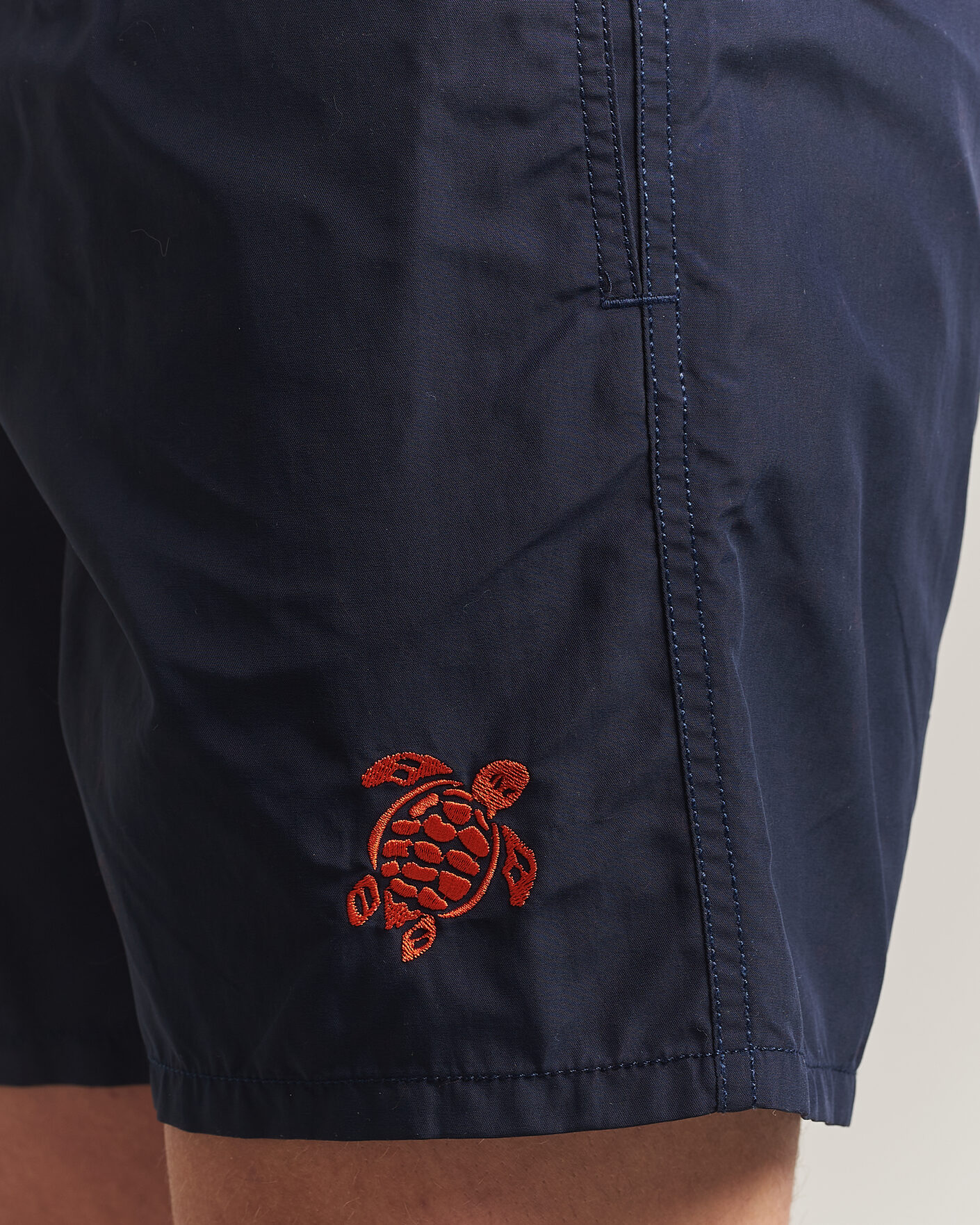 Homme | Maillots De Bain | Vilebrequin | Moka Swimshorts Marine/Rouge