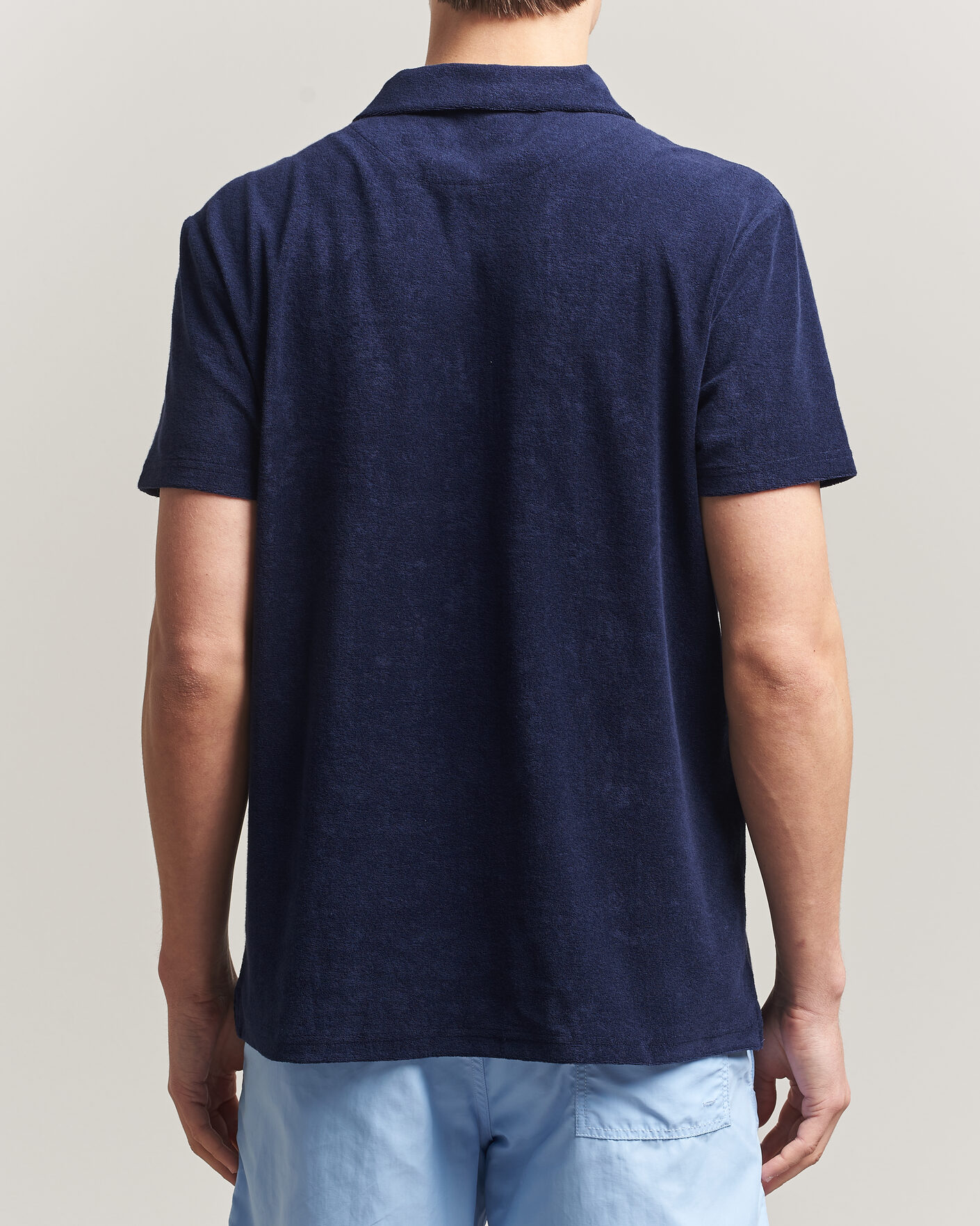 Homme | Polos | Vilebrequin | Pheonix Terry Polo Bleu Marine