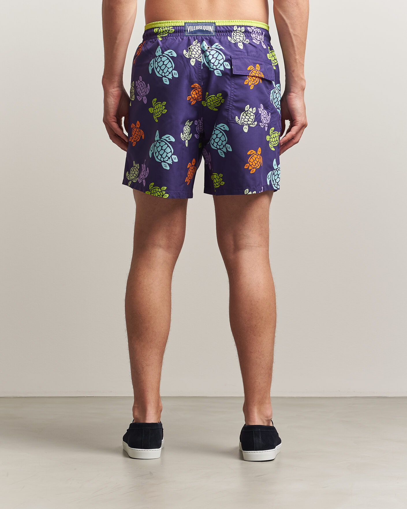 Homme | Maillots De Bain | Vilebrequin | Moka Swimshorts Violette
