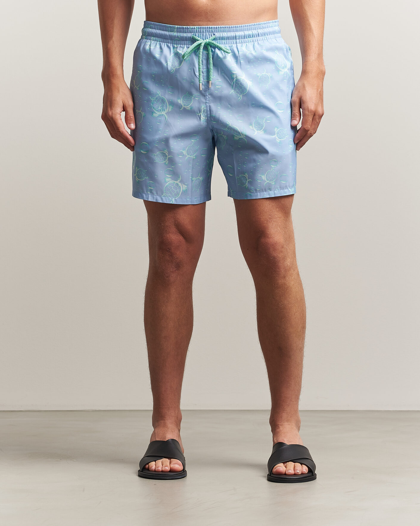 Homme | Maillots De Bain | Vilebrequin | Mahina Swimshorts Cloudy Blue