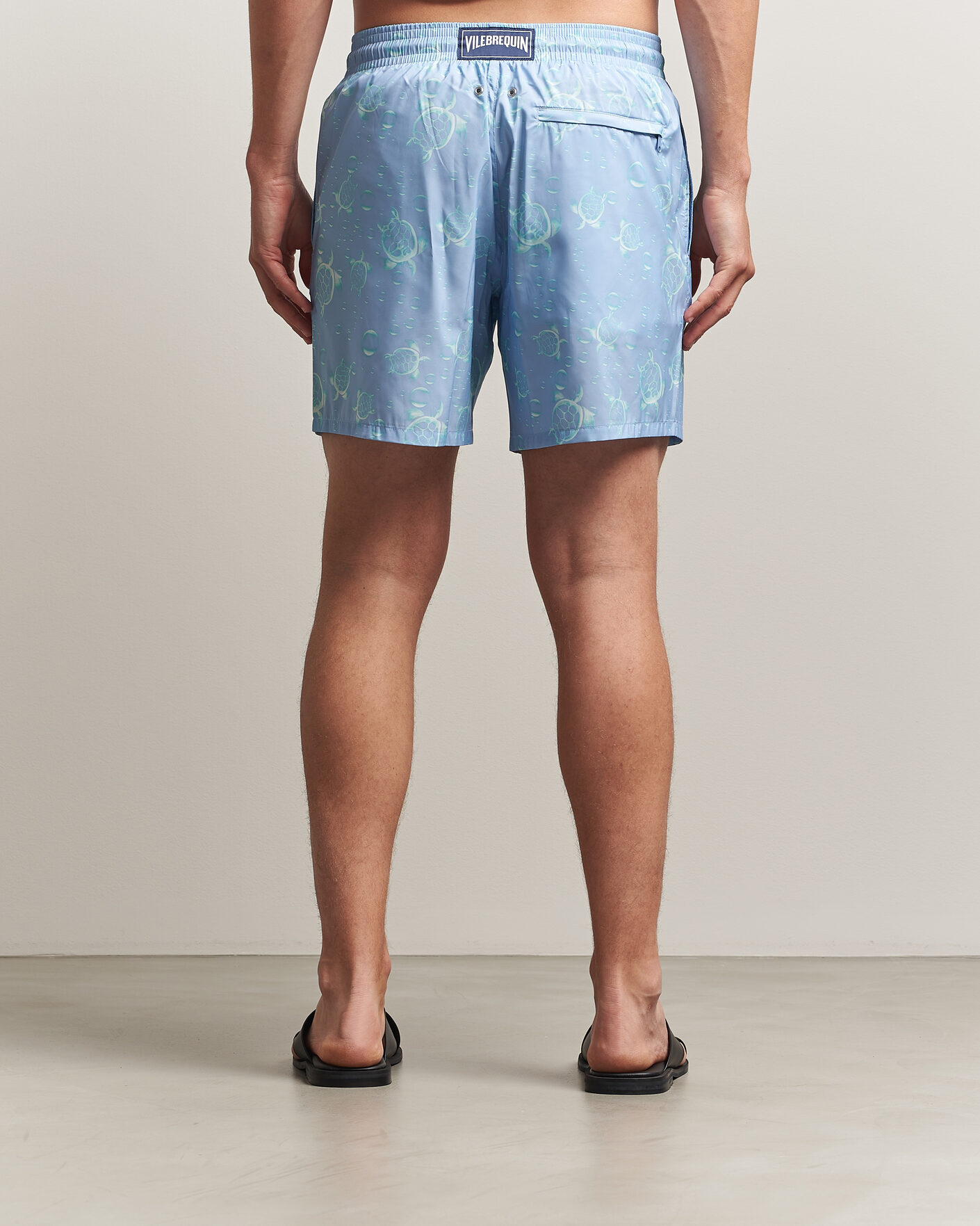 Homme | Maillots De Bain | Vilebrequin | Mahina Swimshorts Cloudy Blue
