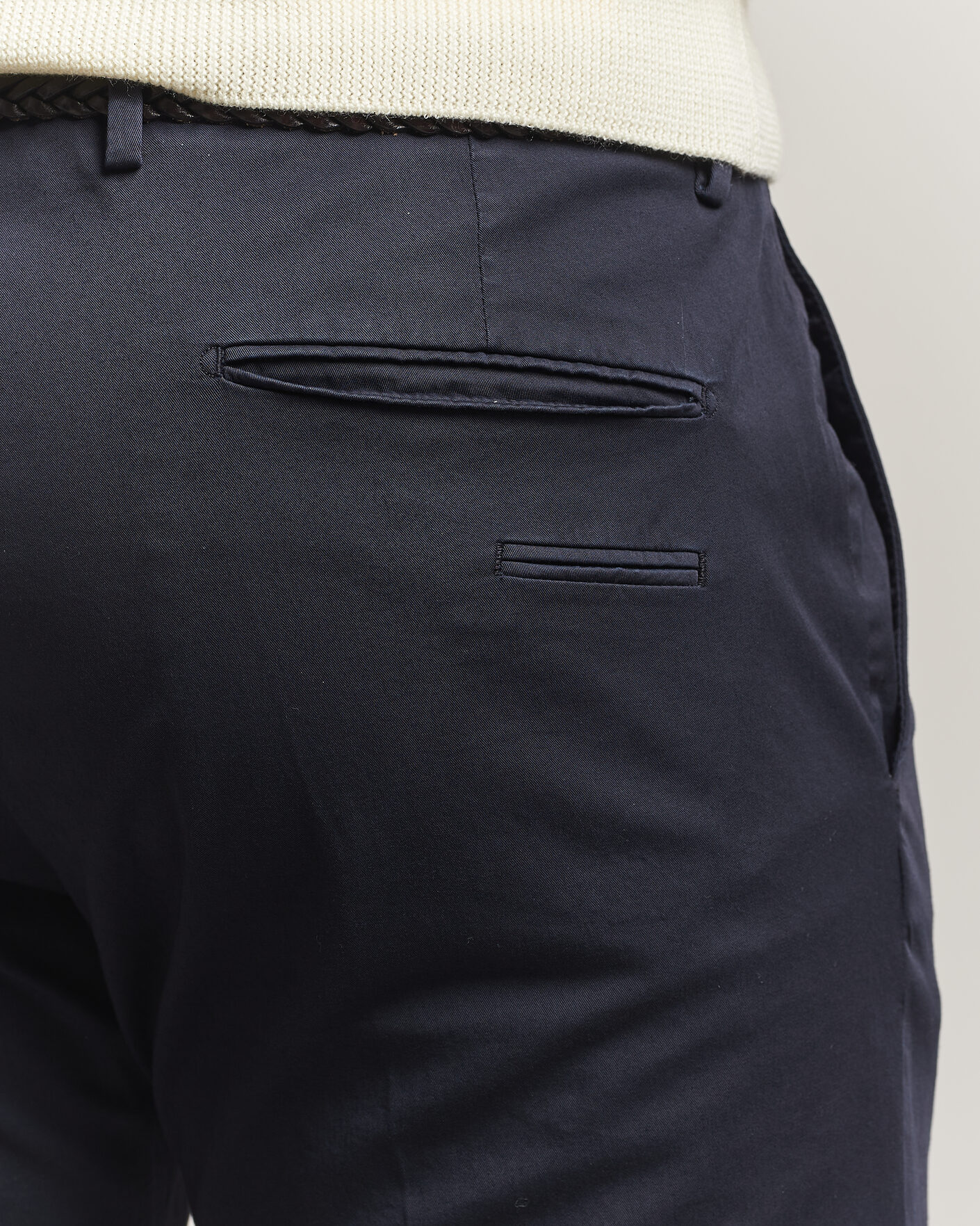 Homme | Pantalons | Briglia 1949 | Slim Fit Cotton Chinos Navy