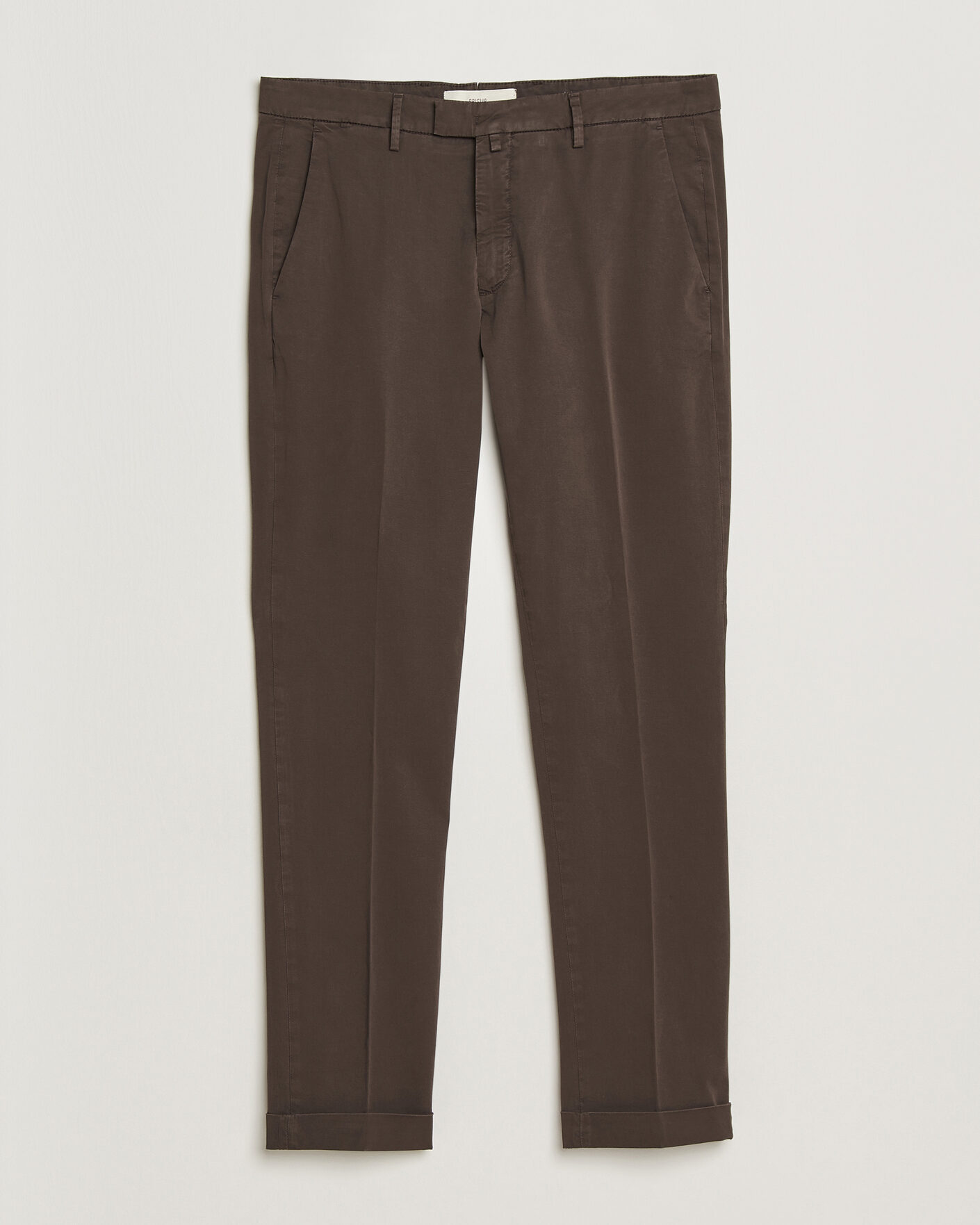 Homme | Pantalons | Briglia 1949 | Slim Fit Cotton Chinos Brown