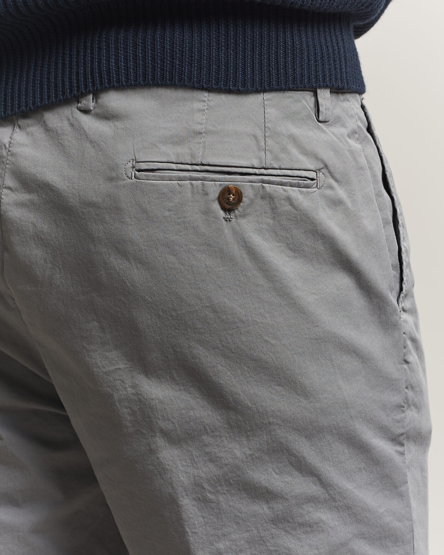 Homme | Shorts | Briglia 1949 | Cotton Stretch Shorts Grey