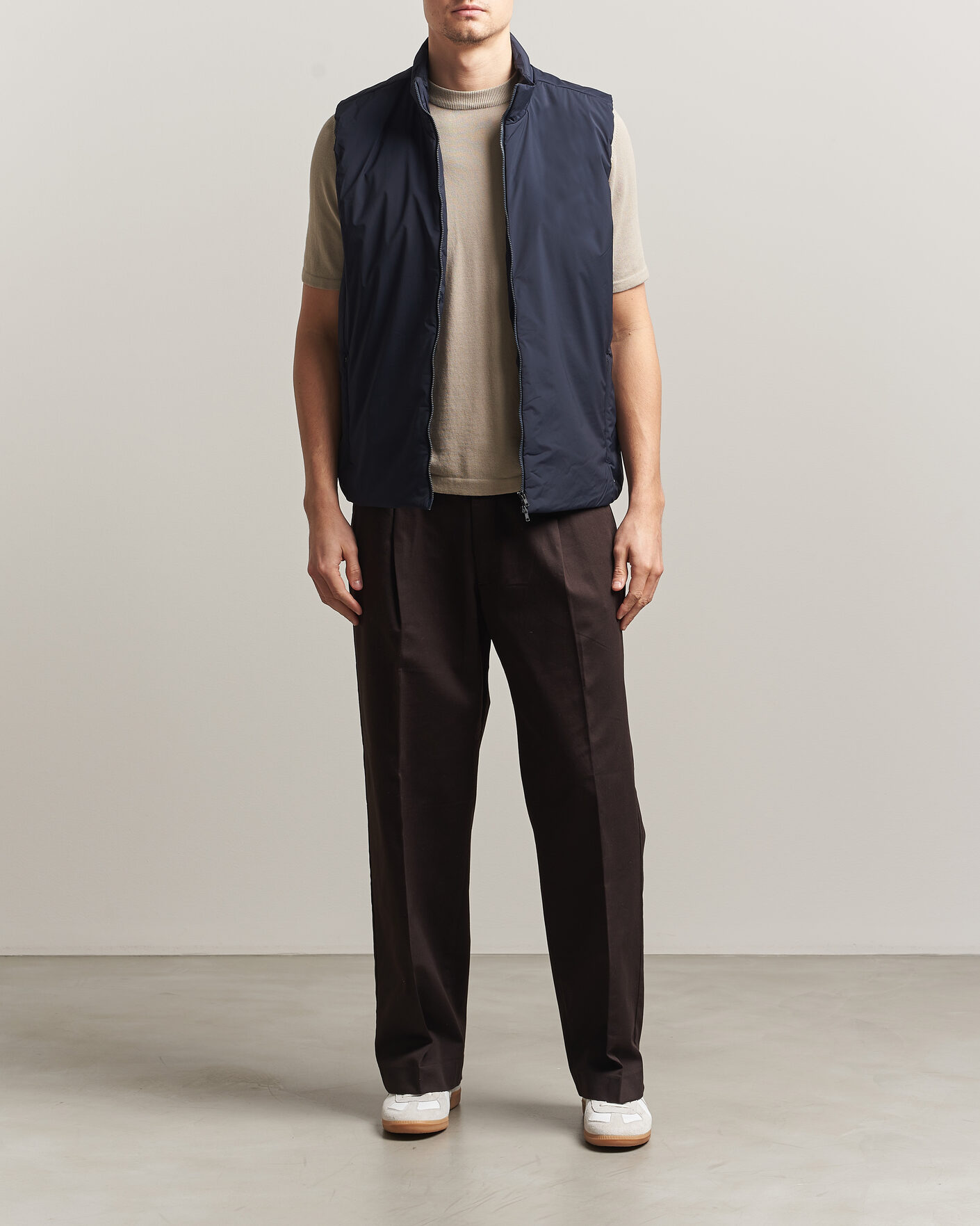 Homme | Gilets | Scandinavian Edition | Map II Lightweight Vest Midnight Blue