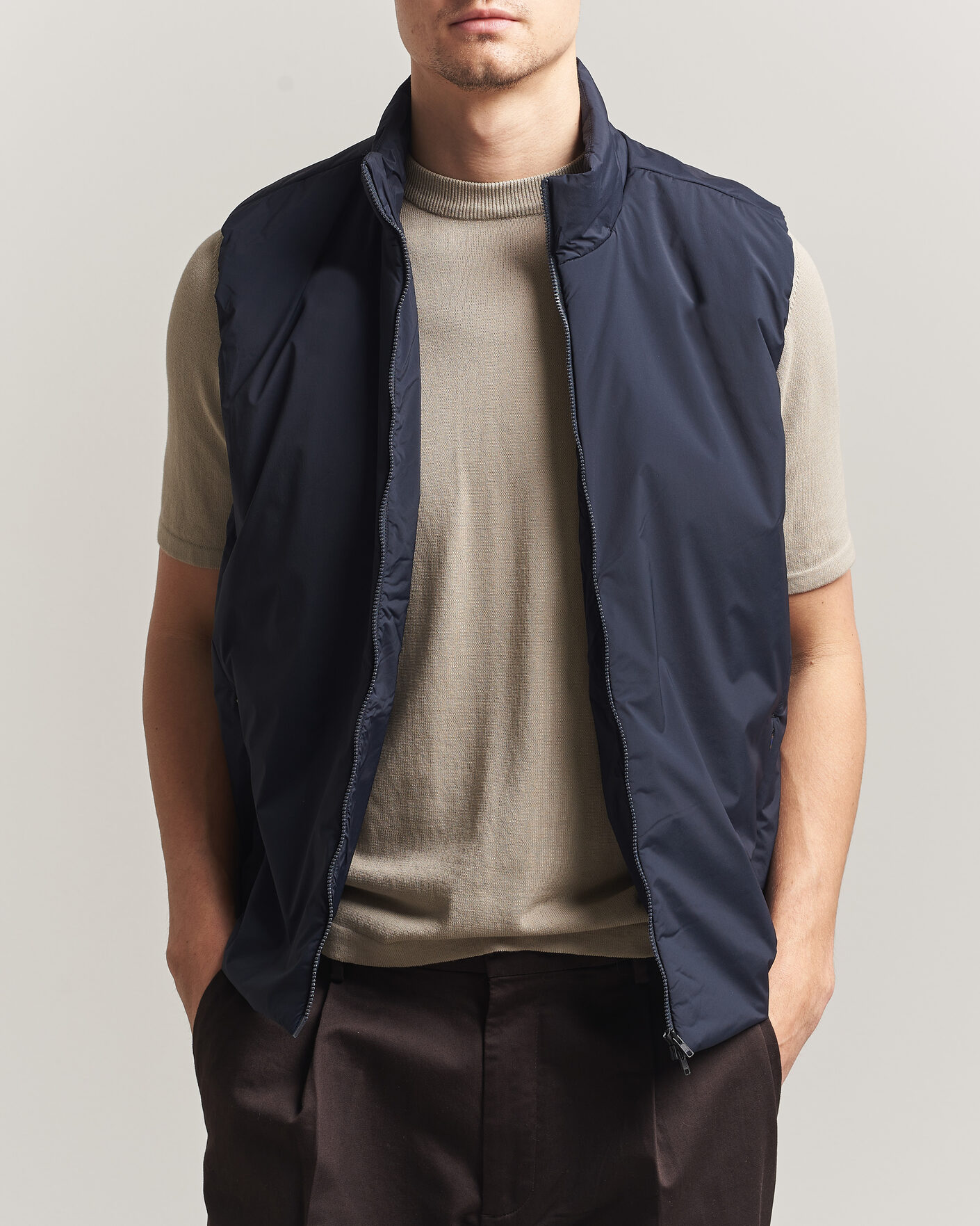Homme | Gilets | Scandinavian Edition | Map II Lightweight Vest Midnight Blue