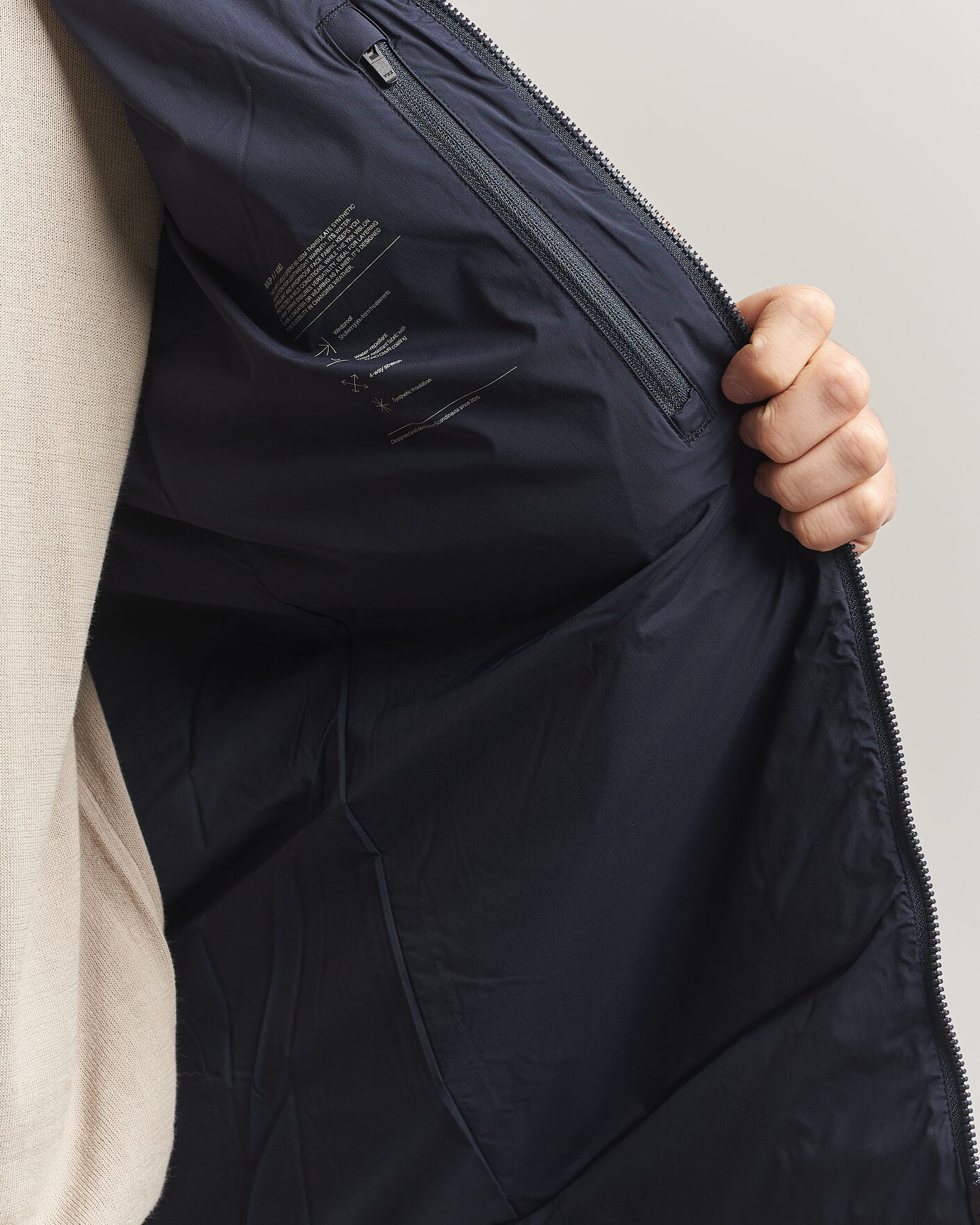Homme | Gilets | Scandinavian Edition | Map II Lightweight Vest Midnight Blue