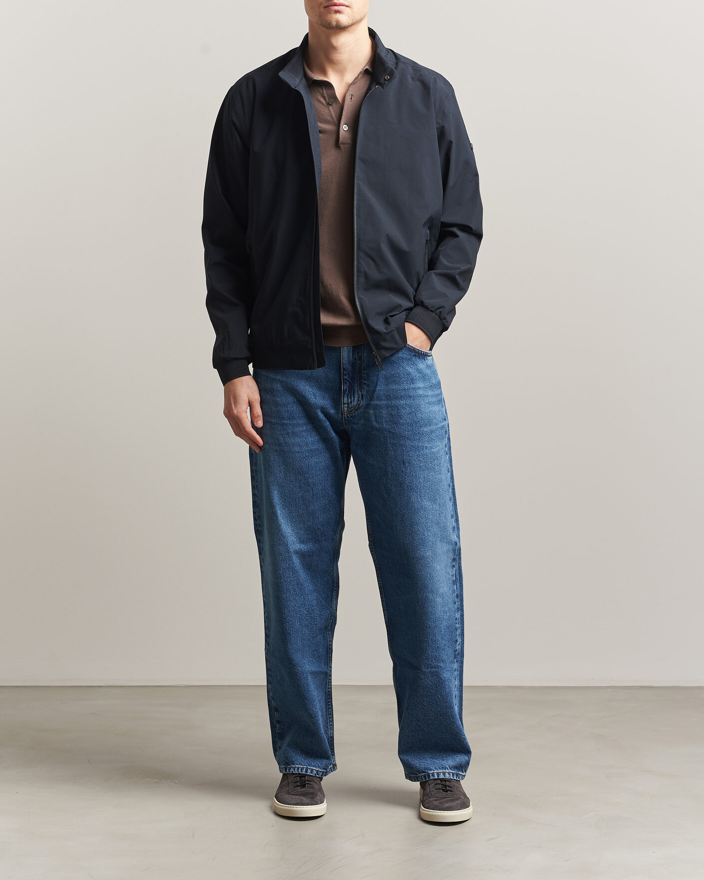 Homme | Manteaux Et Vestes | Scandinavian Edition | Plain II Waterproof Jacket Midnight Blue