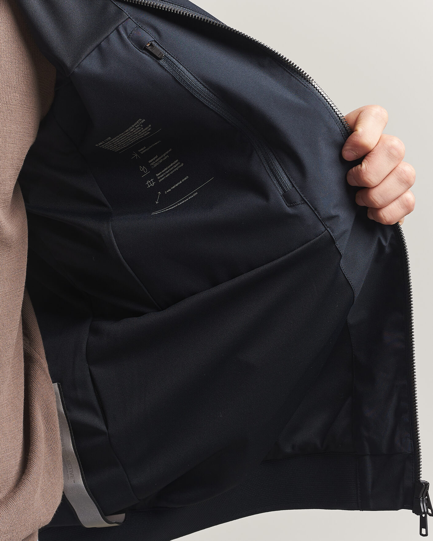 Homme | Manteaux Et Vestes | Scandinavian Edition | Plain II Waterproof Jacket Midnight Blue
