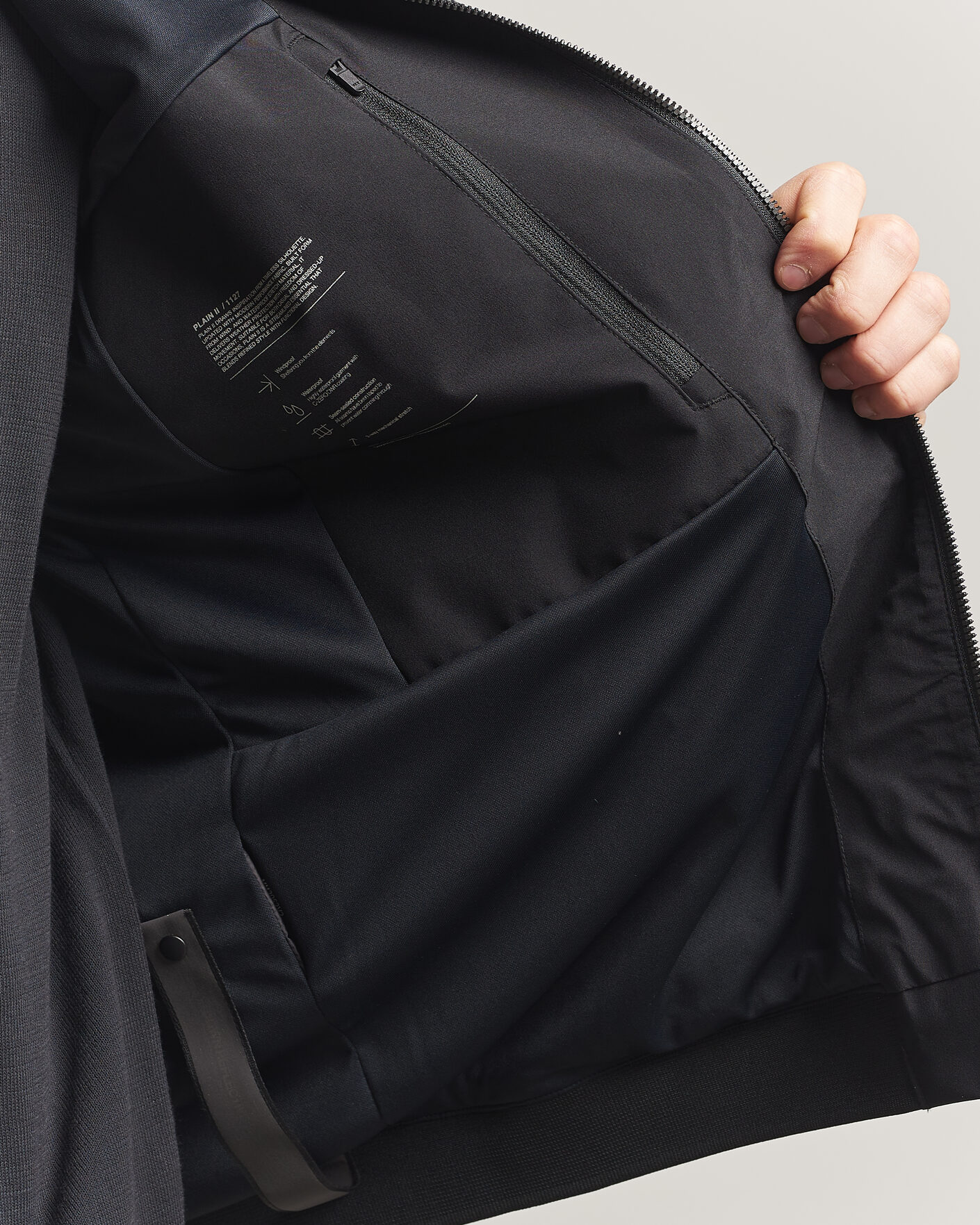 Homme | Manteaux Et Vestes | Scandinavian Edition | Plain II Waterproof Jacket Onyx