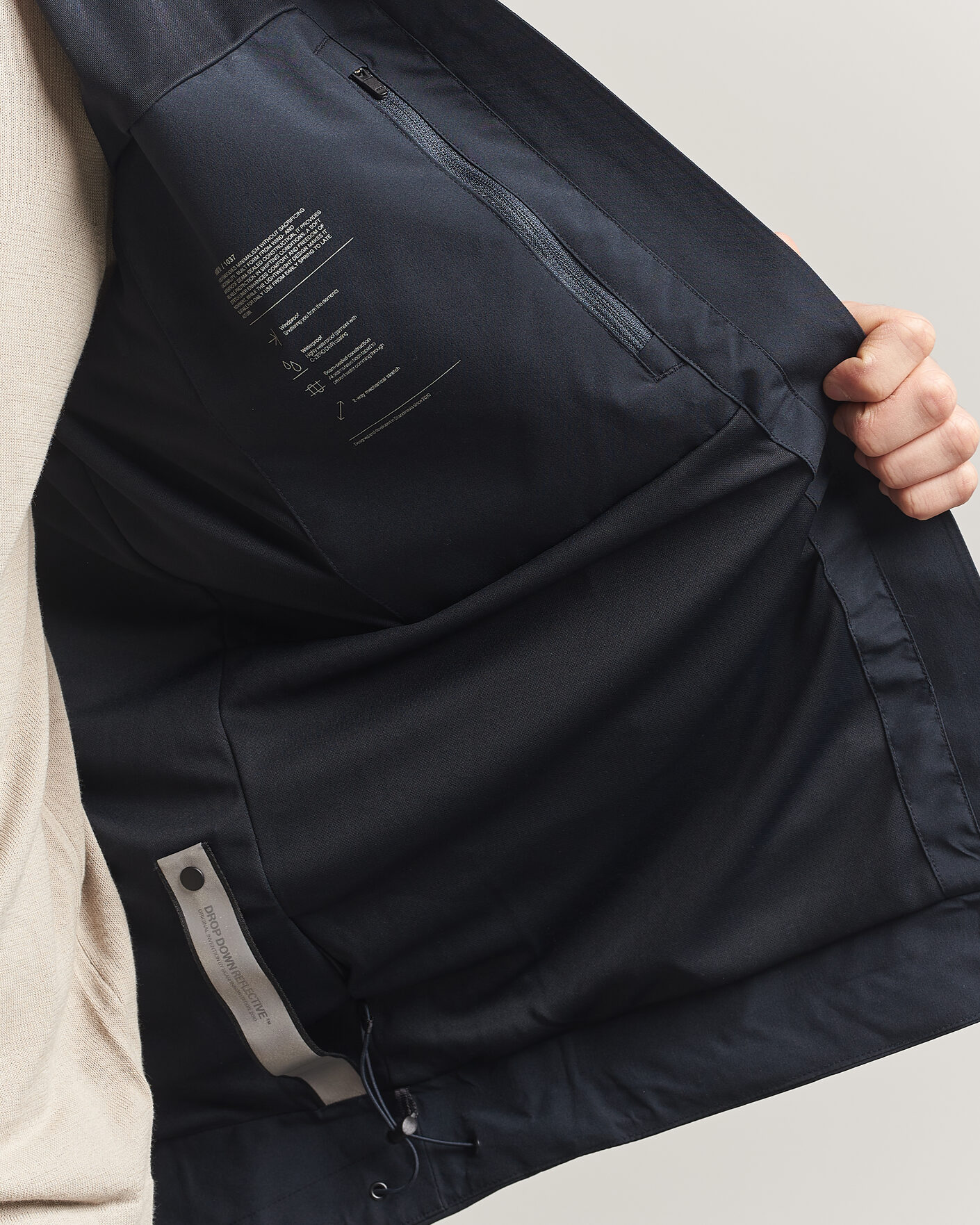 Homme | Manteaux Et Vestes | Scandinavian Edition | Hood II Waterproof Jacket Midnight Blue