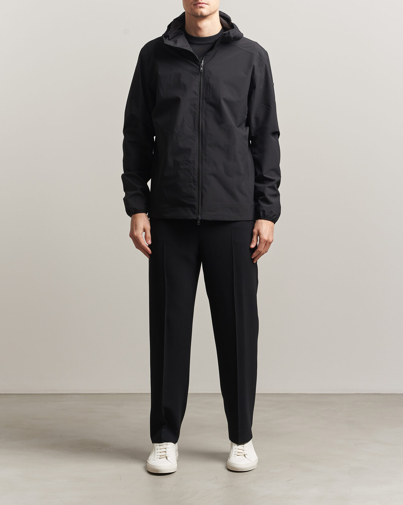 Homme | Manteaux Et Vestes | Scandinavian Edition | Hood II Waterproof Jacket Onyx