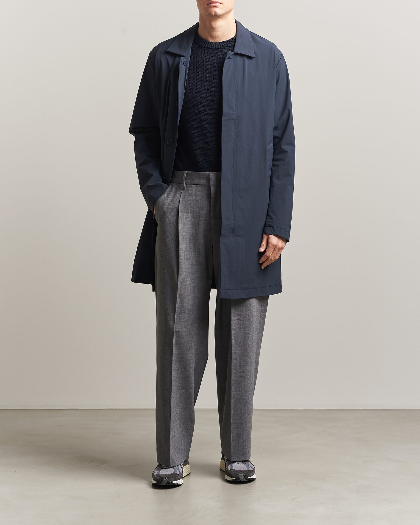 Homme | Manteaux Et Vestes | Scandinavian Edition | Ascend II Lightweight Coat Navy